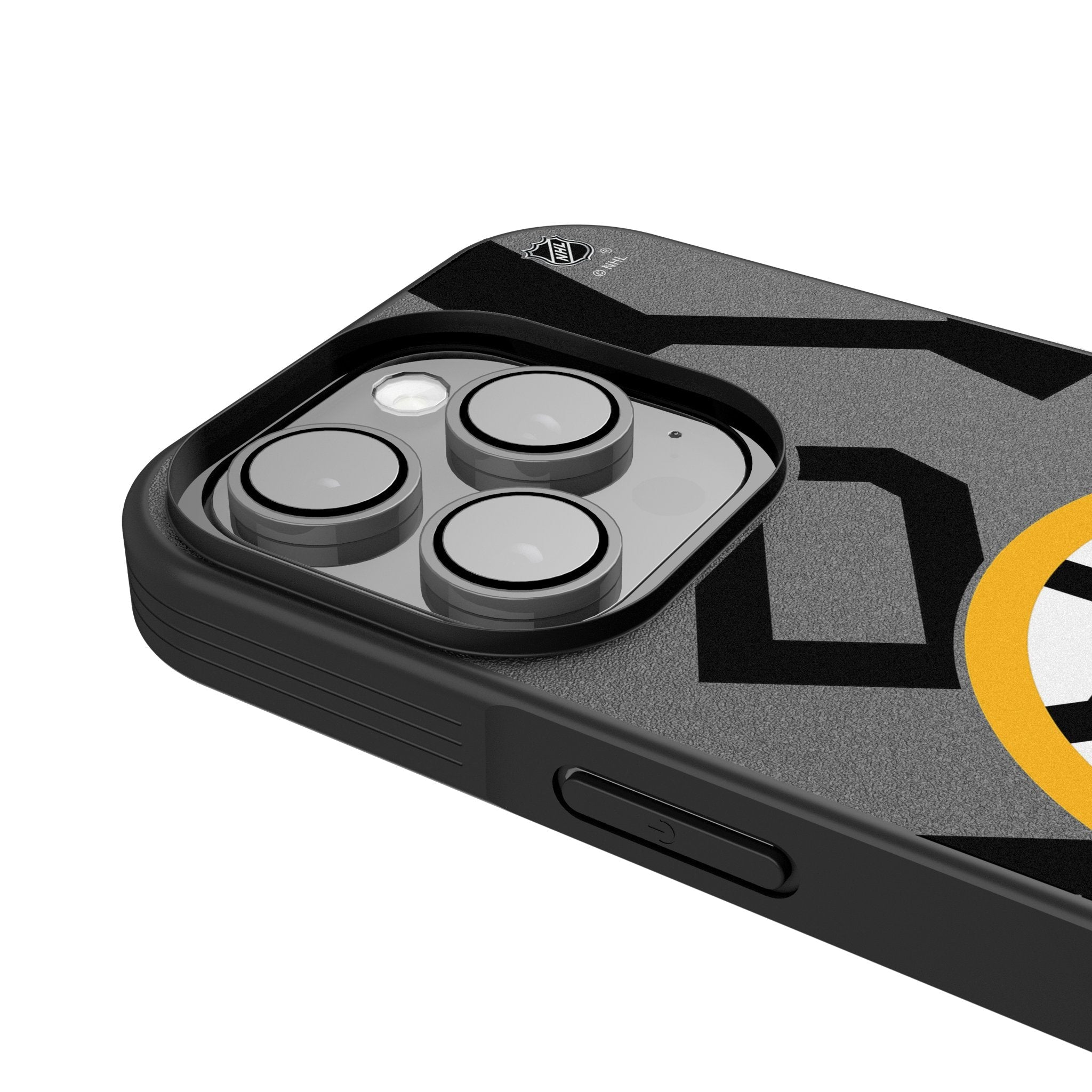 Boston Bruins Monocolor Tilt Bump Phone Case for Apple iPhone 4