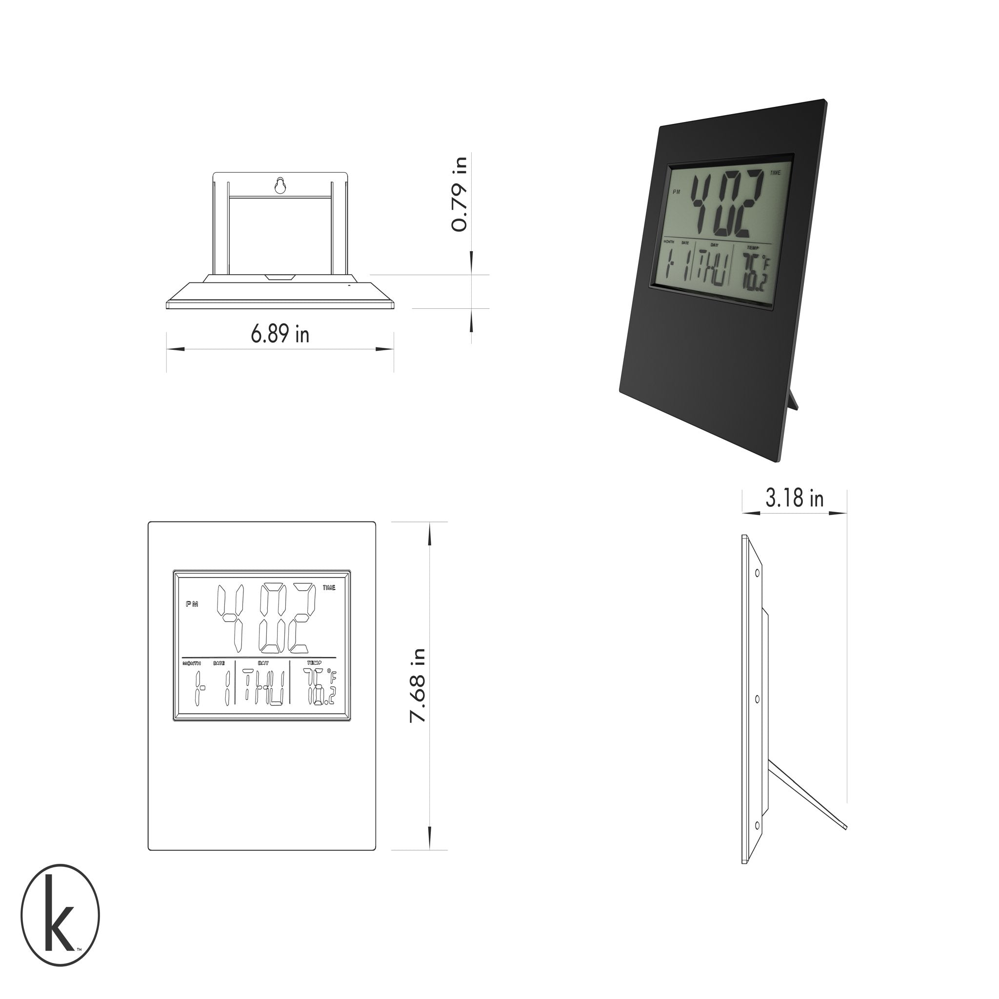 Tennessee Titans Linen Wall Clock 3