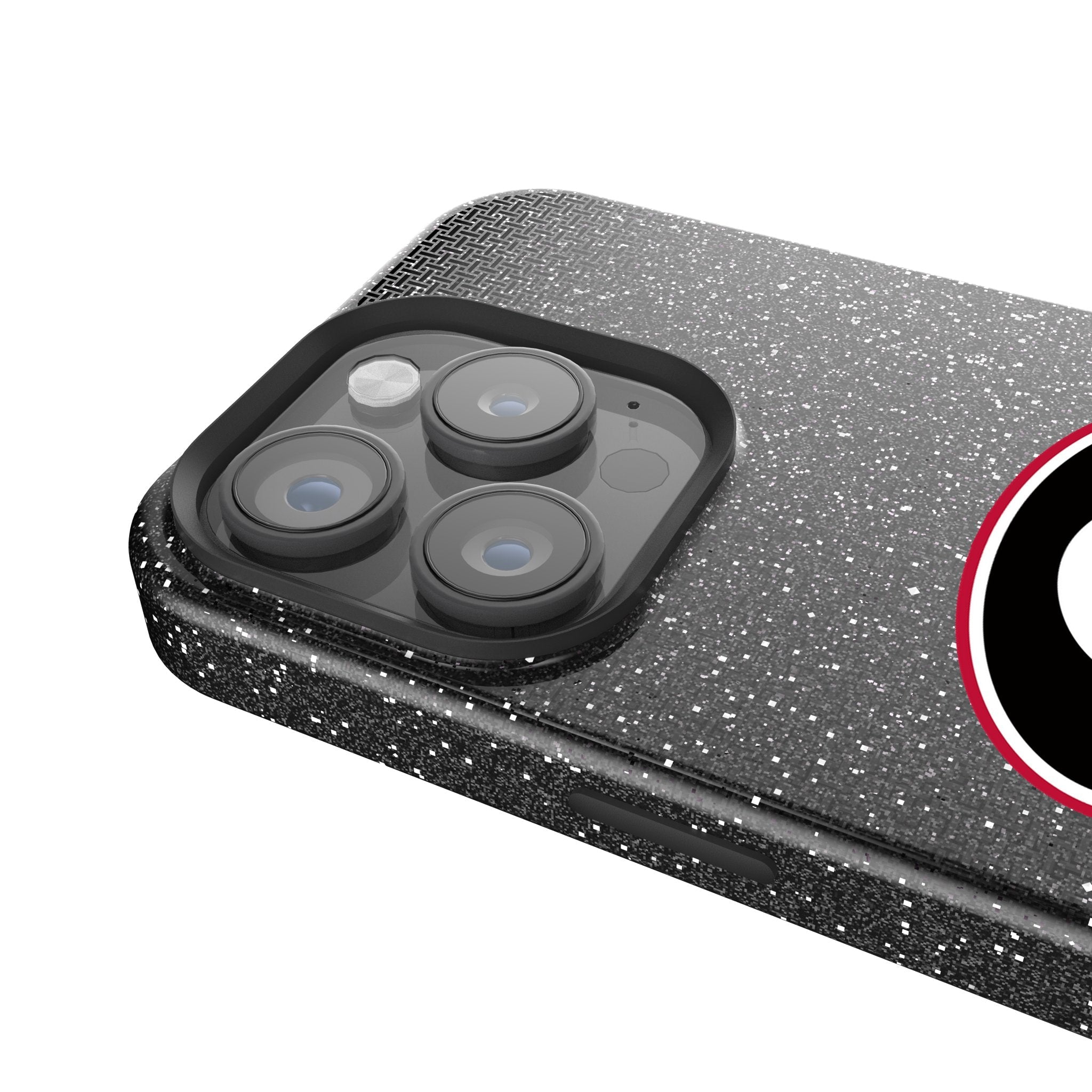University of Georgia Bulldogs Linen Bling Phone Case for Apple iPhone 4