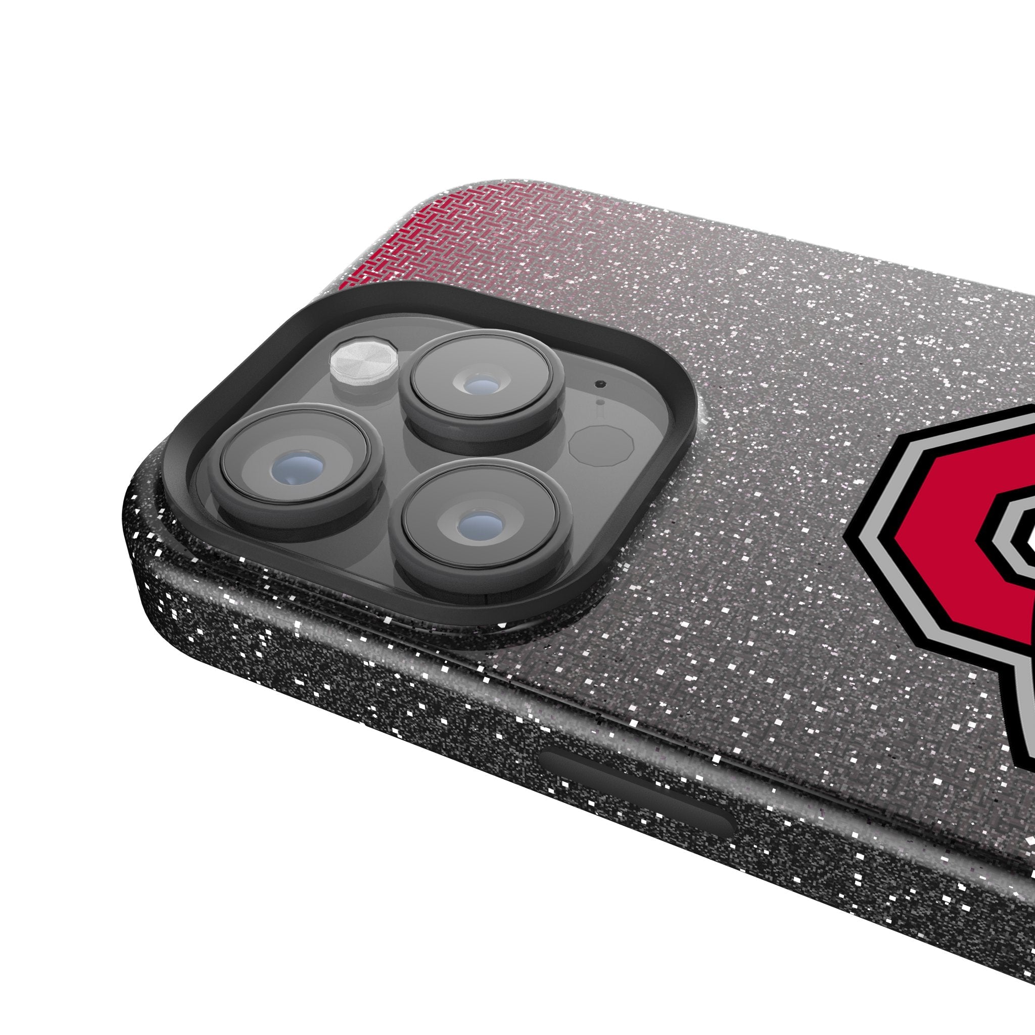 Ohio State University Buckeyes Linen Bling Phone Case for Apple iPhone 4