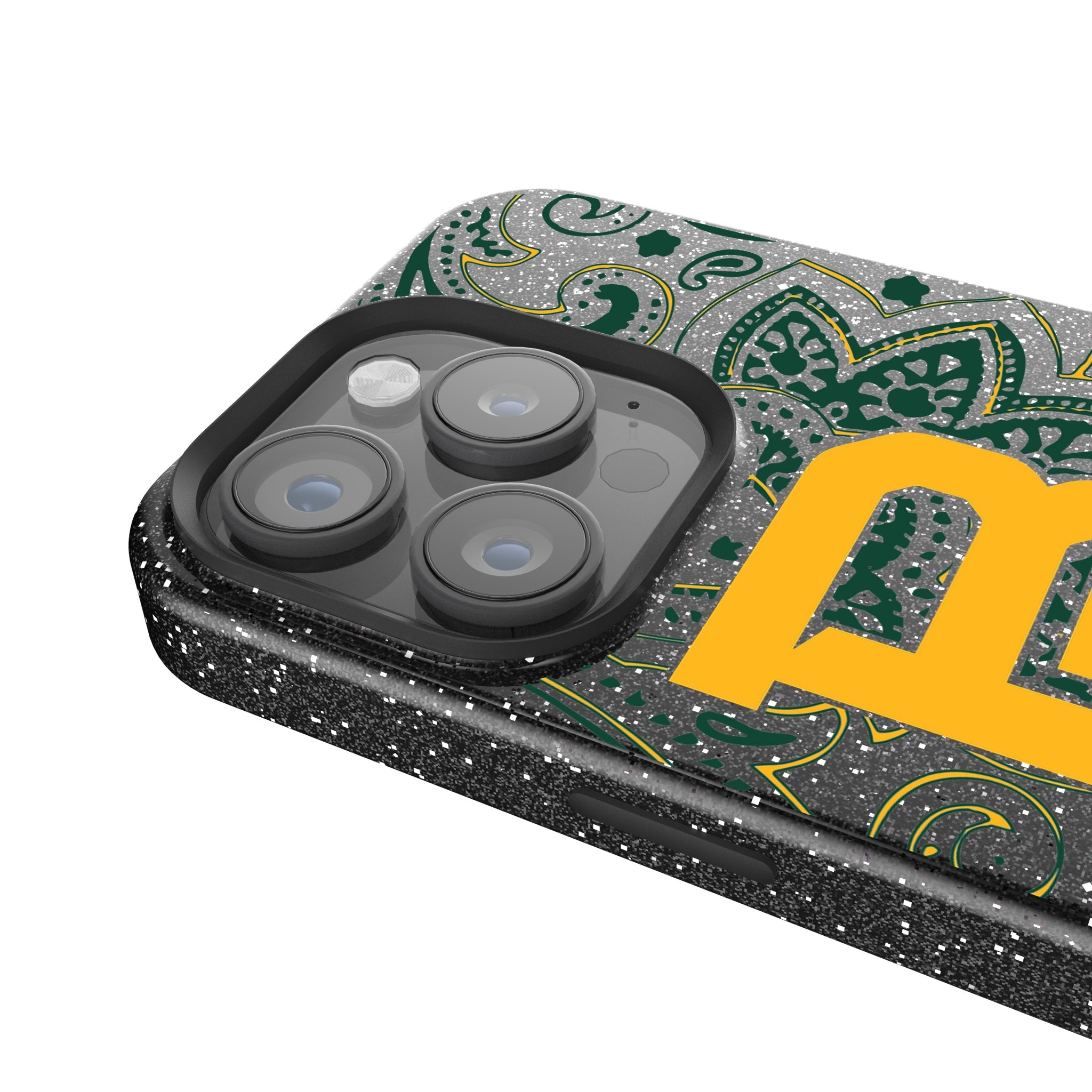 Baylor University Bears Paisley Bling Phone Case 4