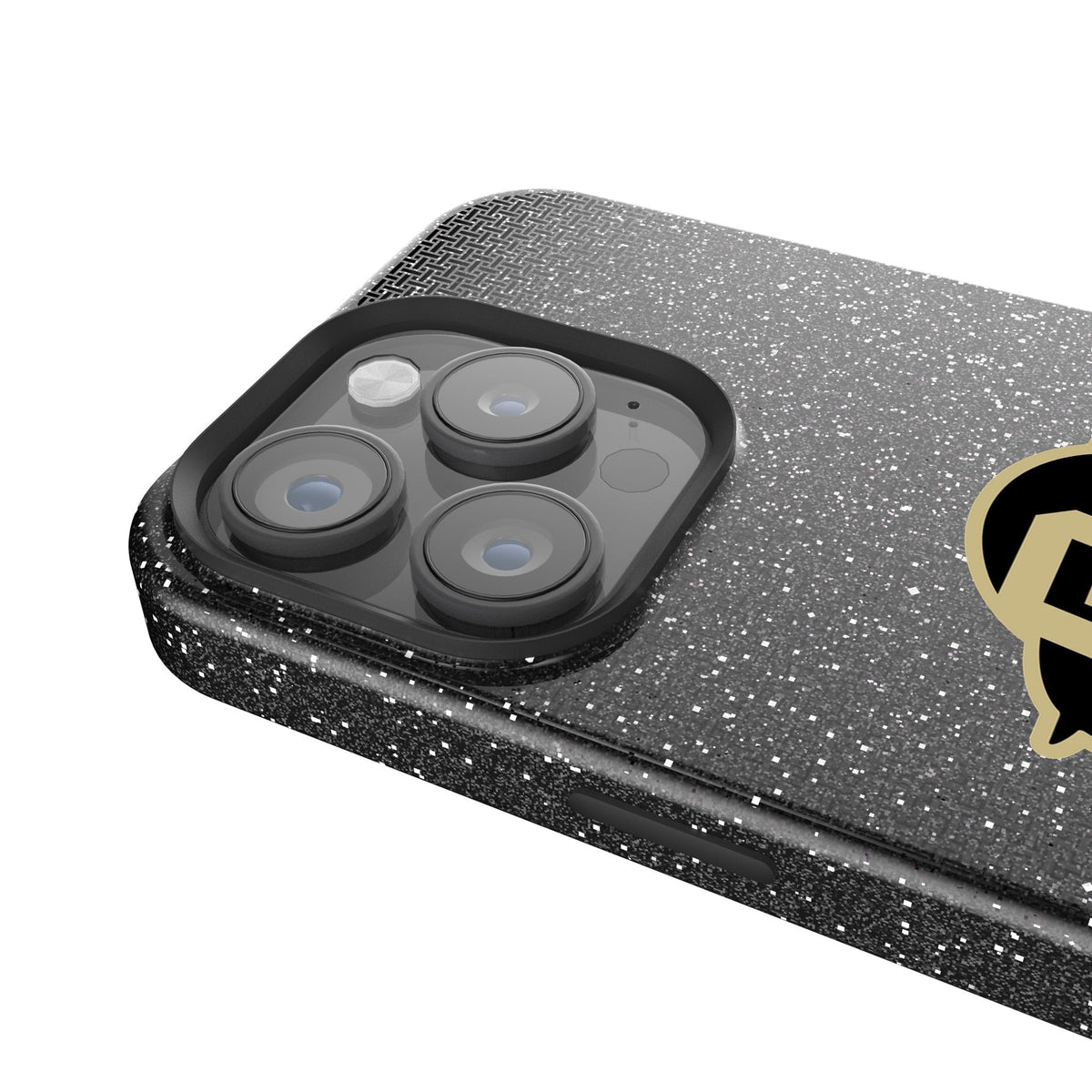 University of Colorado Buffaloes Linen Bling Phone Case for Apple iPhone 4