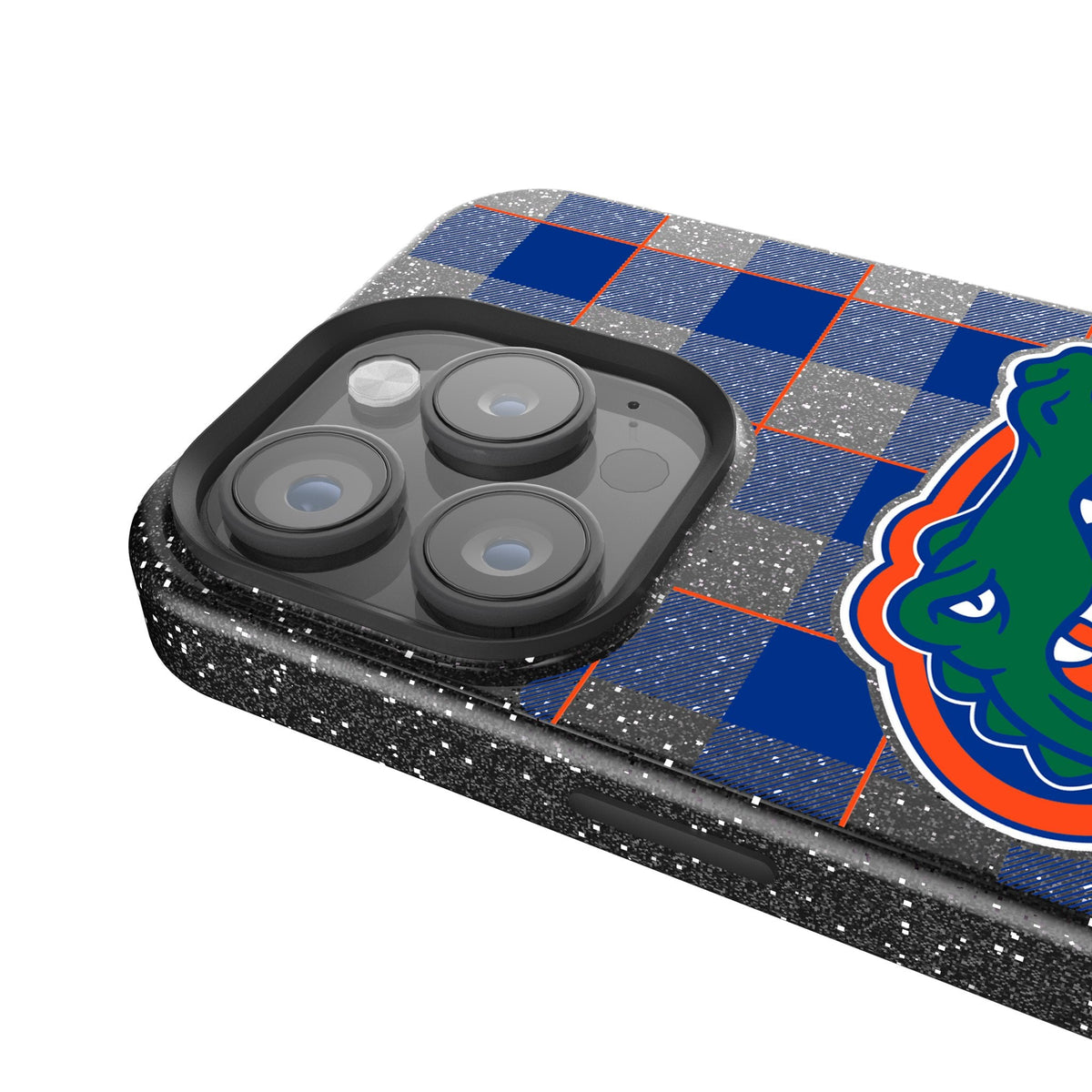 University of Florida Gators Plaid Bling Phone Case 4