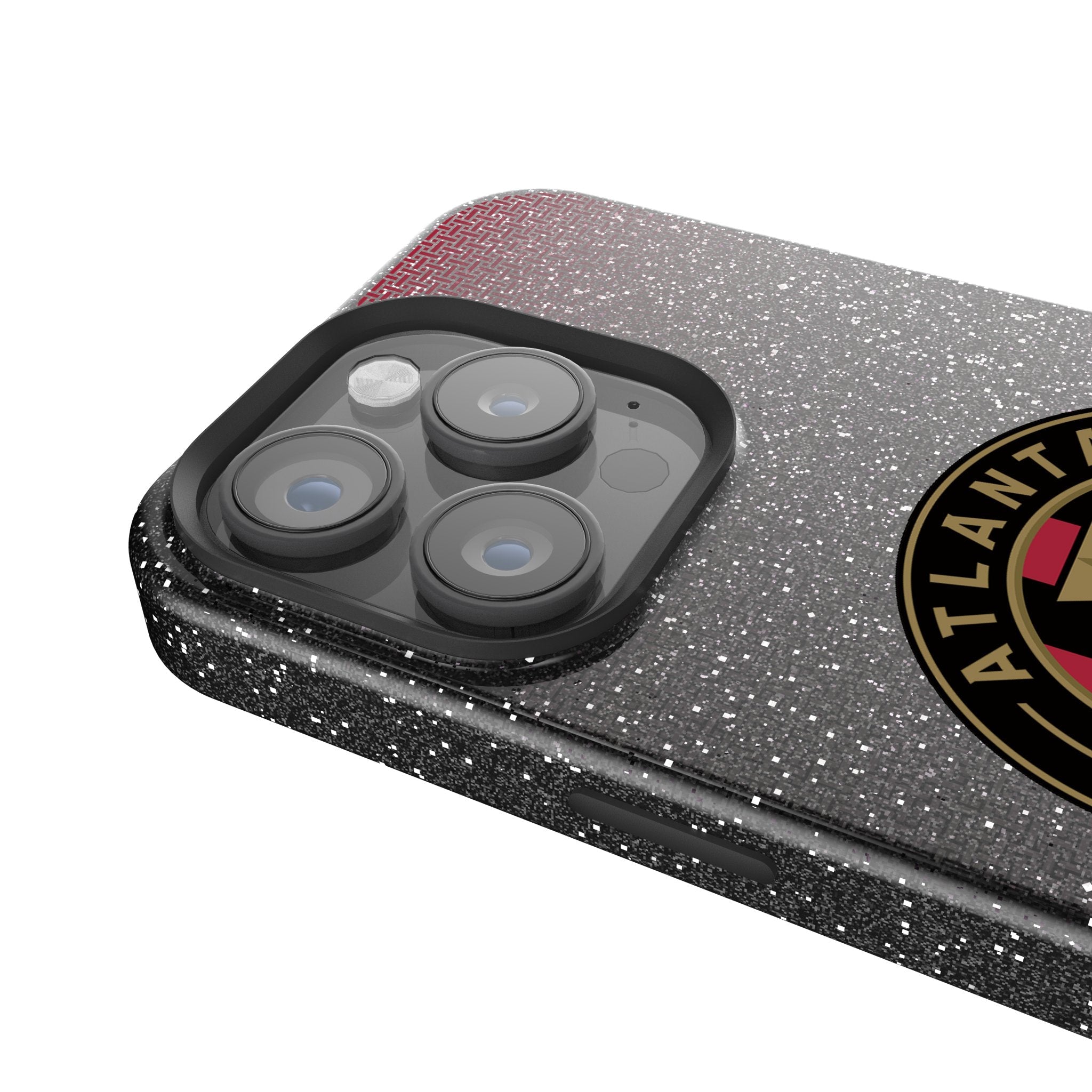 Atlanta United FC Linen Bling Phone Case for Apple iPhone 4