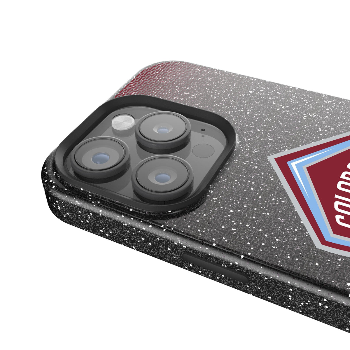 Colorado Rapids Linen Bling Phone Case for Apple iPhone 4