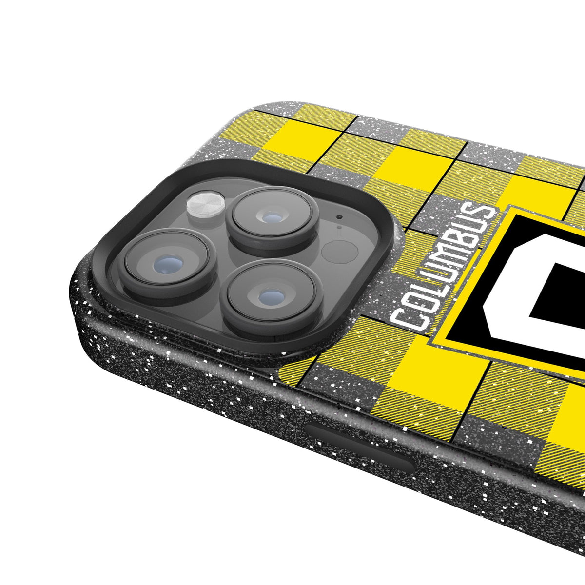 Columbus Crew  Plaid Bling Phone Case 4