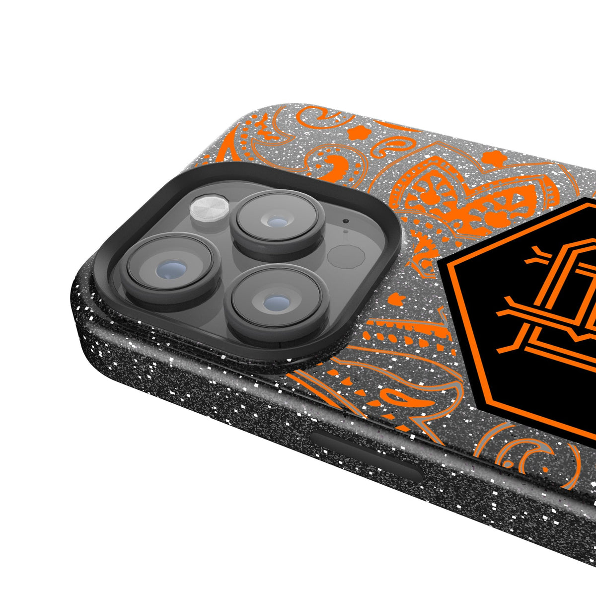 Houston Dynamo  Paisley Bling Phone Case 4