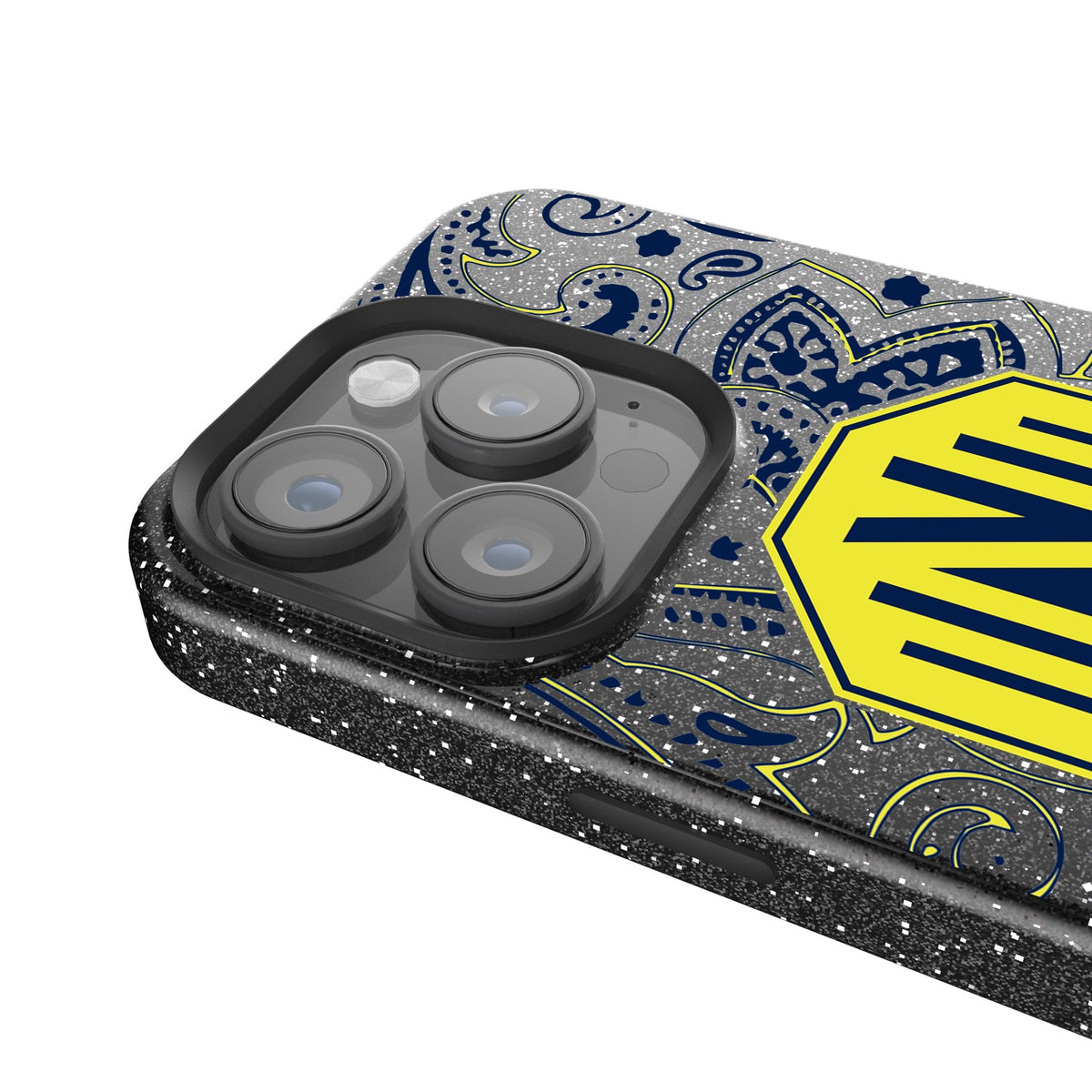 Nashville SC  Paisley Bling Phone Case 4