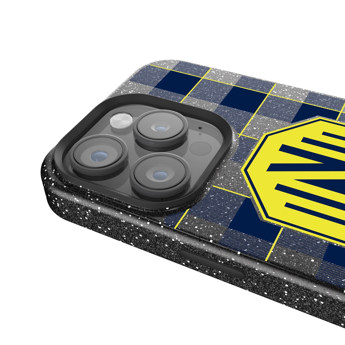 Nashville SC  Plaid Bling Phone Case 4
