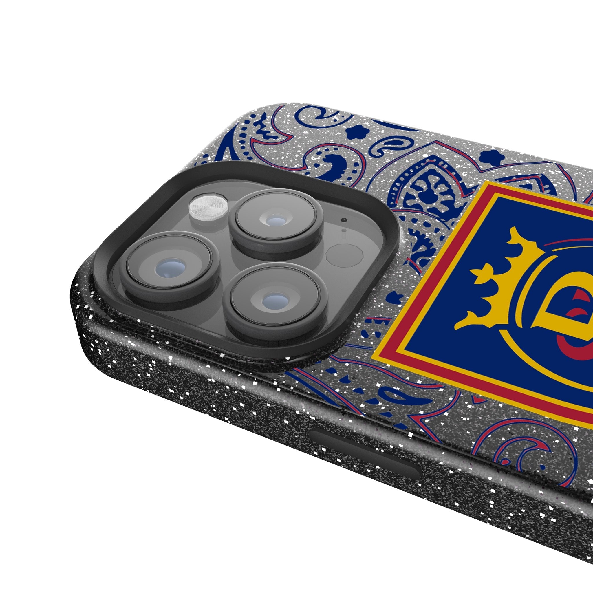 Real Salt Lake   Paisley Bling Phone Case 4