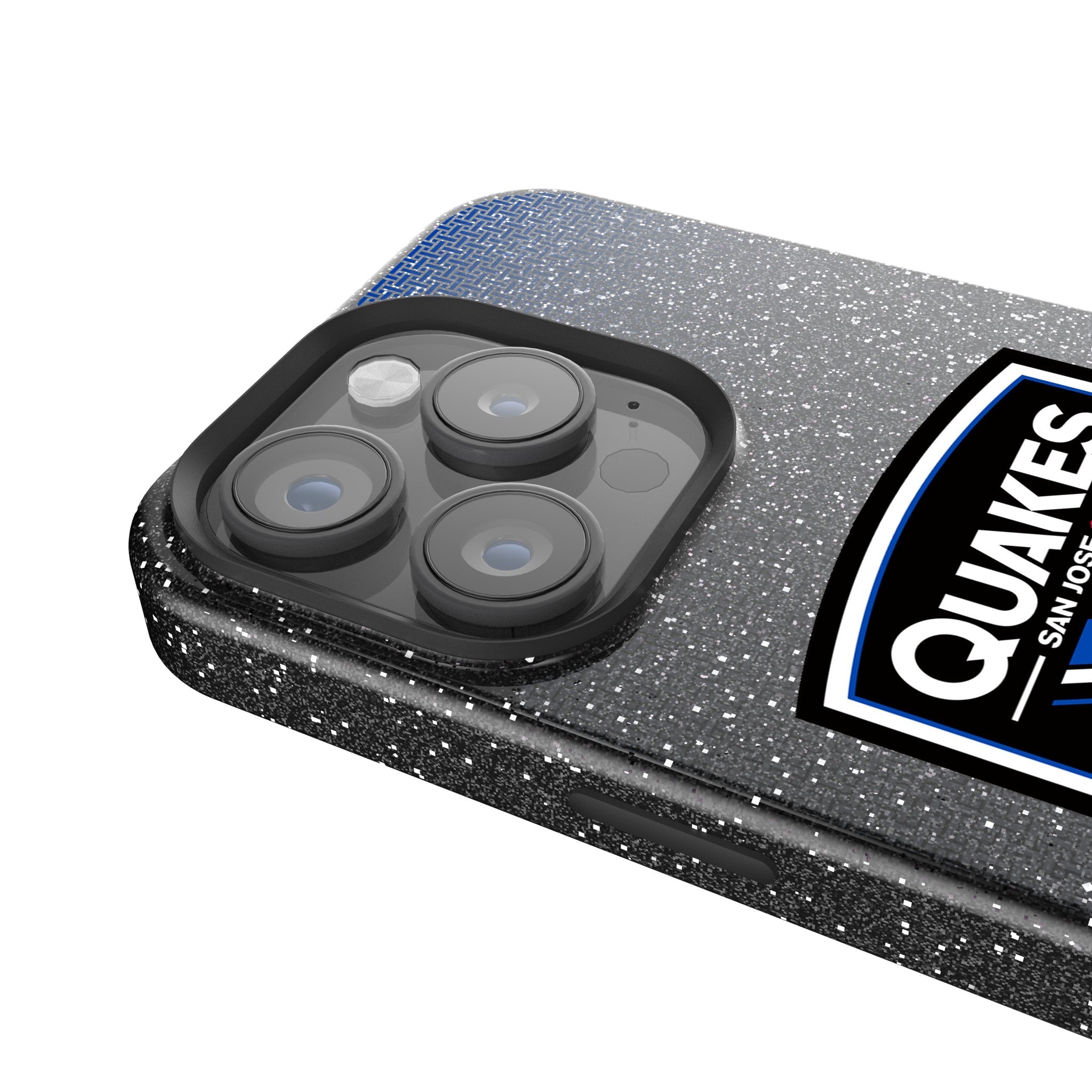 San Jose Earthquakes Linen Bling Phone Case for Apple iPhone 4