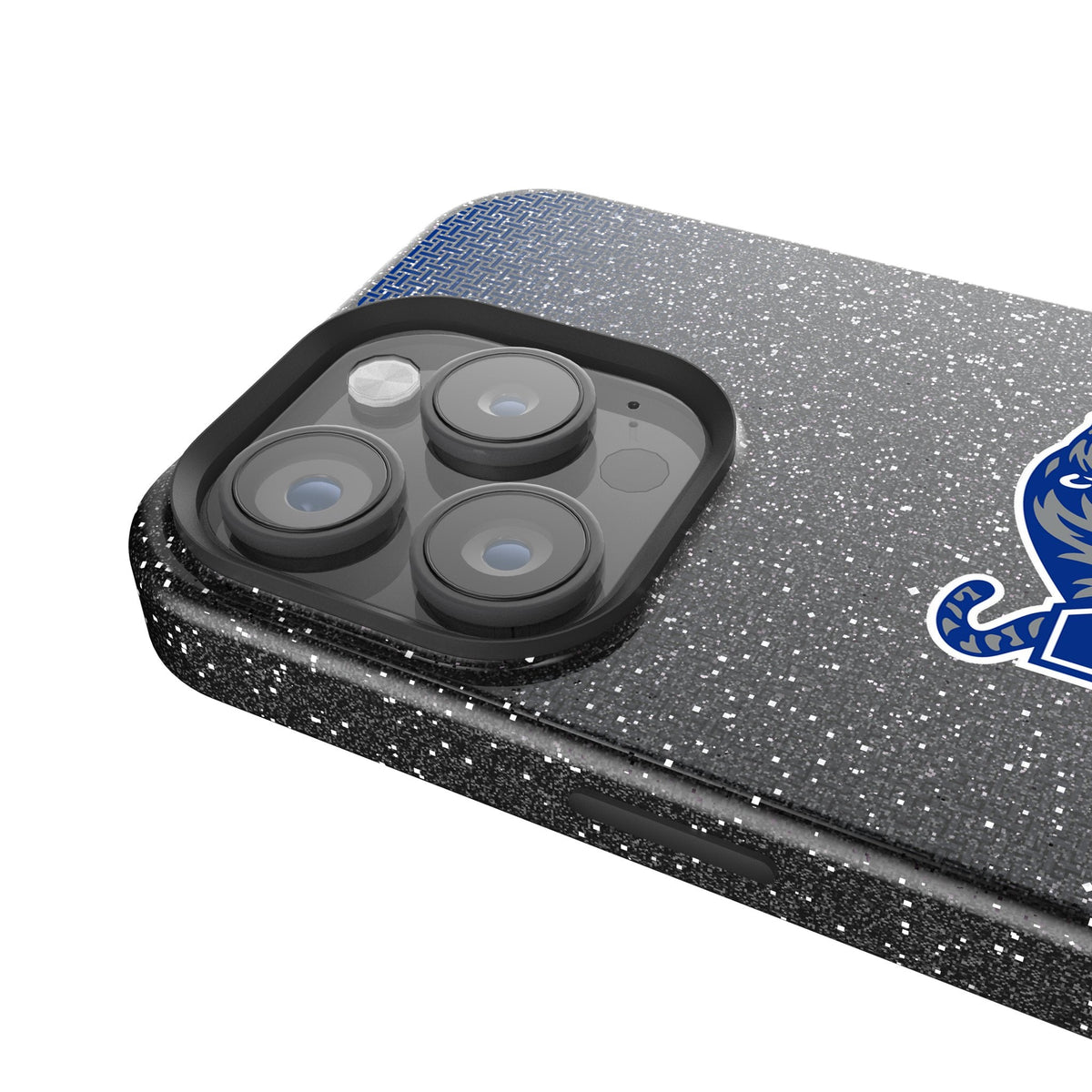 University of Memphis Tigers Linen Bling Phone Case for Apple iPhone 4