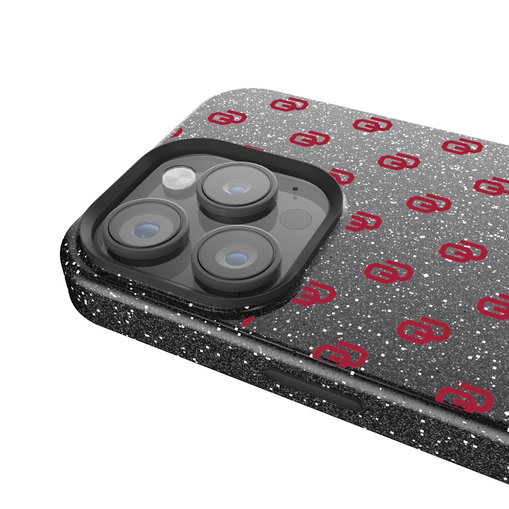 University of Oklahoma Sooners Fashion Pattern Bling Phone Case for Apple iPhone 4