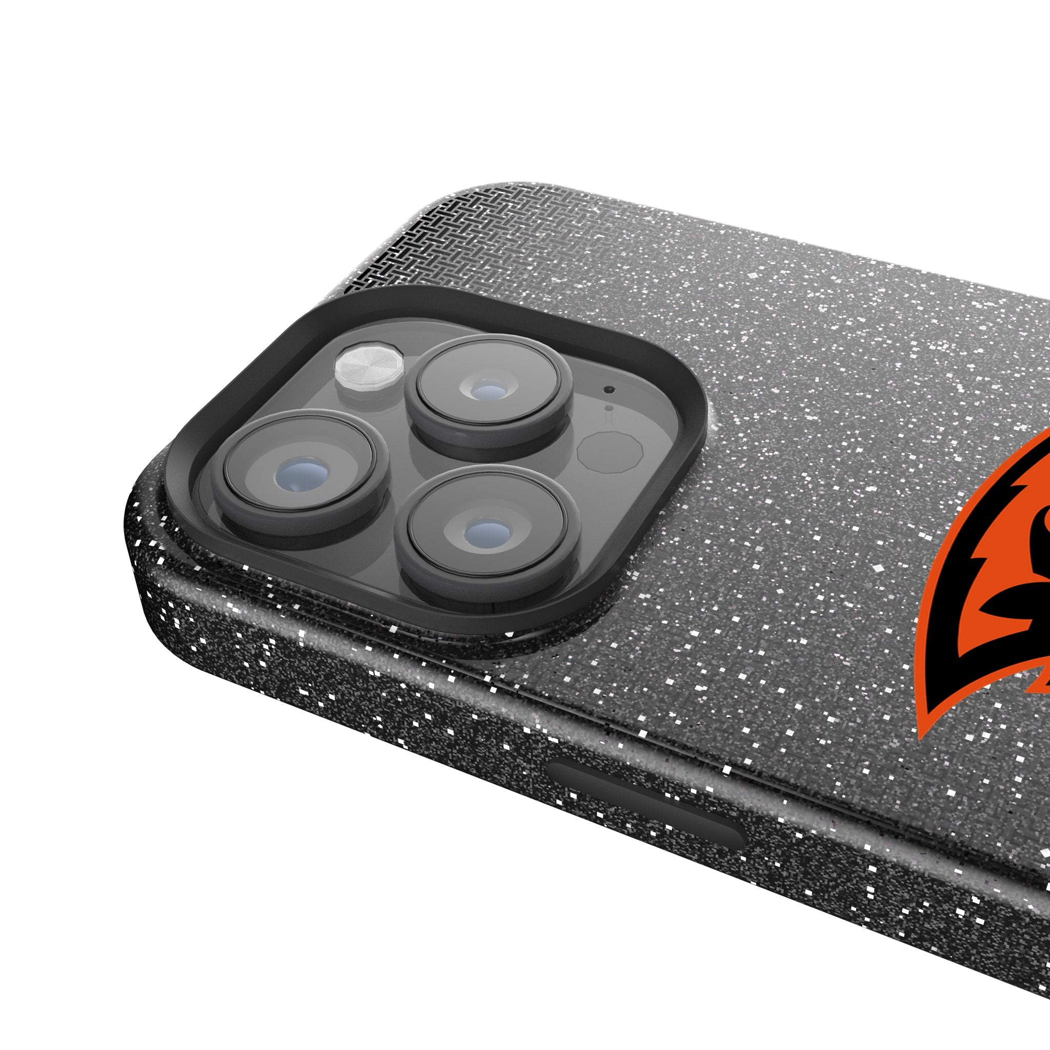 Oregon State University Beavers Linen Bling Phone Case for Apple iPhone 4