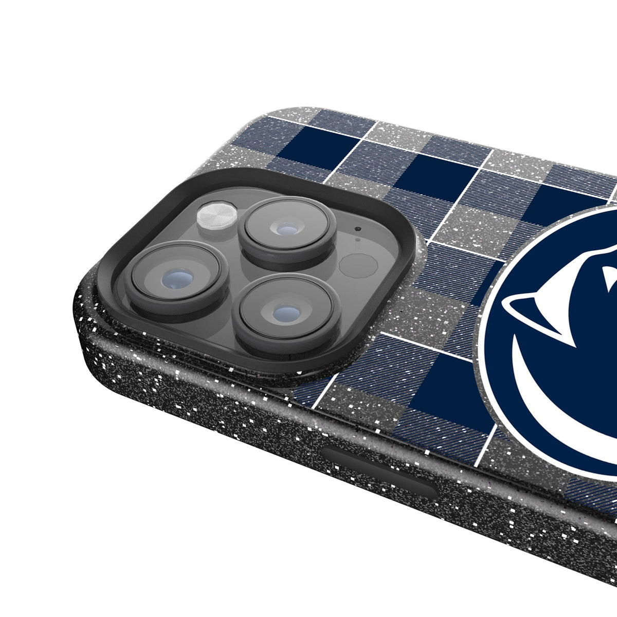 Pennsylvania State University Nittany Lions Plaid Bling Phone Case 4