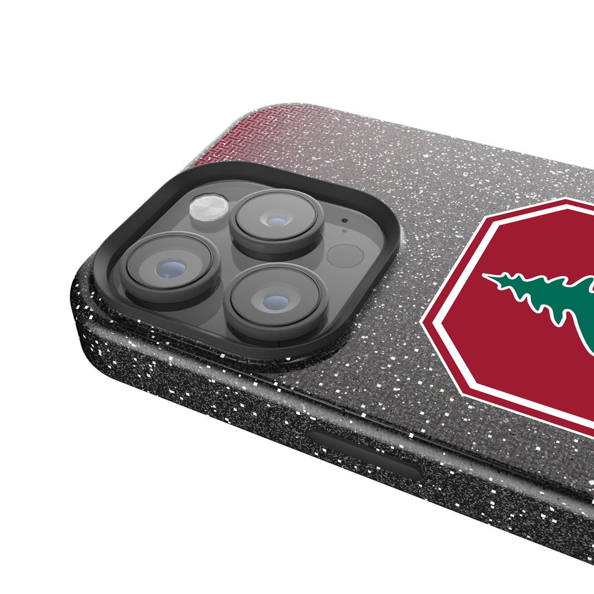 Stanford University Cardinal Linen Bling Phone Case for Apple iPhone 4