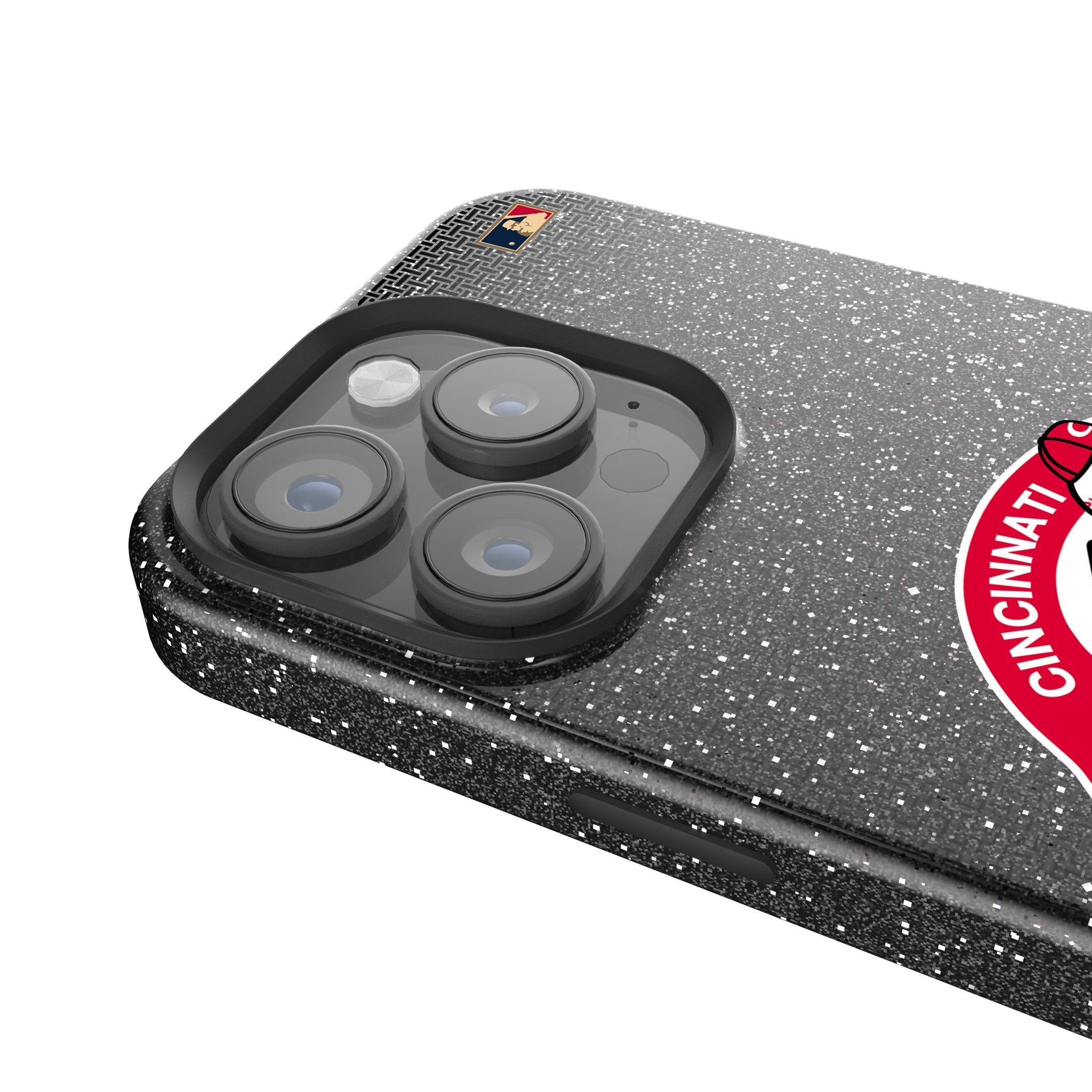 Cincinnati Reds 1974-1992 - Cooperstown Collection Linen Bling Phone Case for Apple iPhone 4