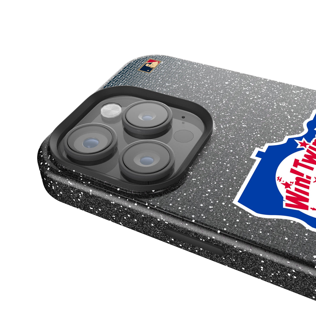 Minnesota Twins 1976-1986 - Cooperstown Collection Linen Bling Phone Case for Apple iPhone 4