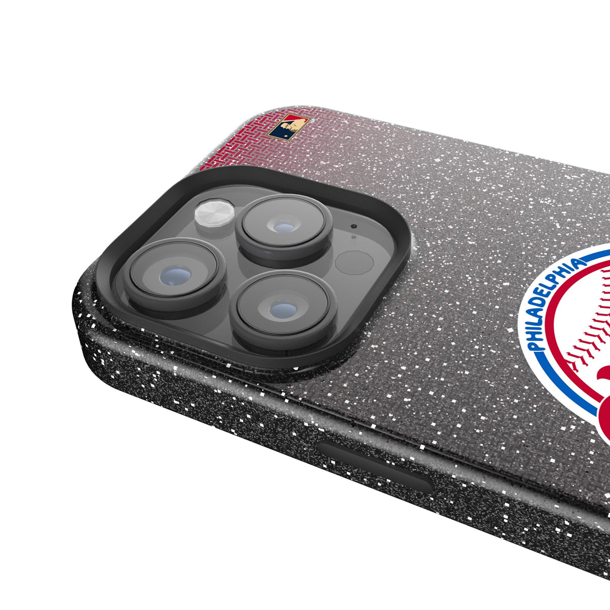 Philadelphia Phillies 1984-1991 - Cooperstown Collection Linen Bling Phone Case for Apple iPhone 4