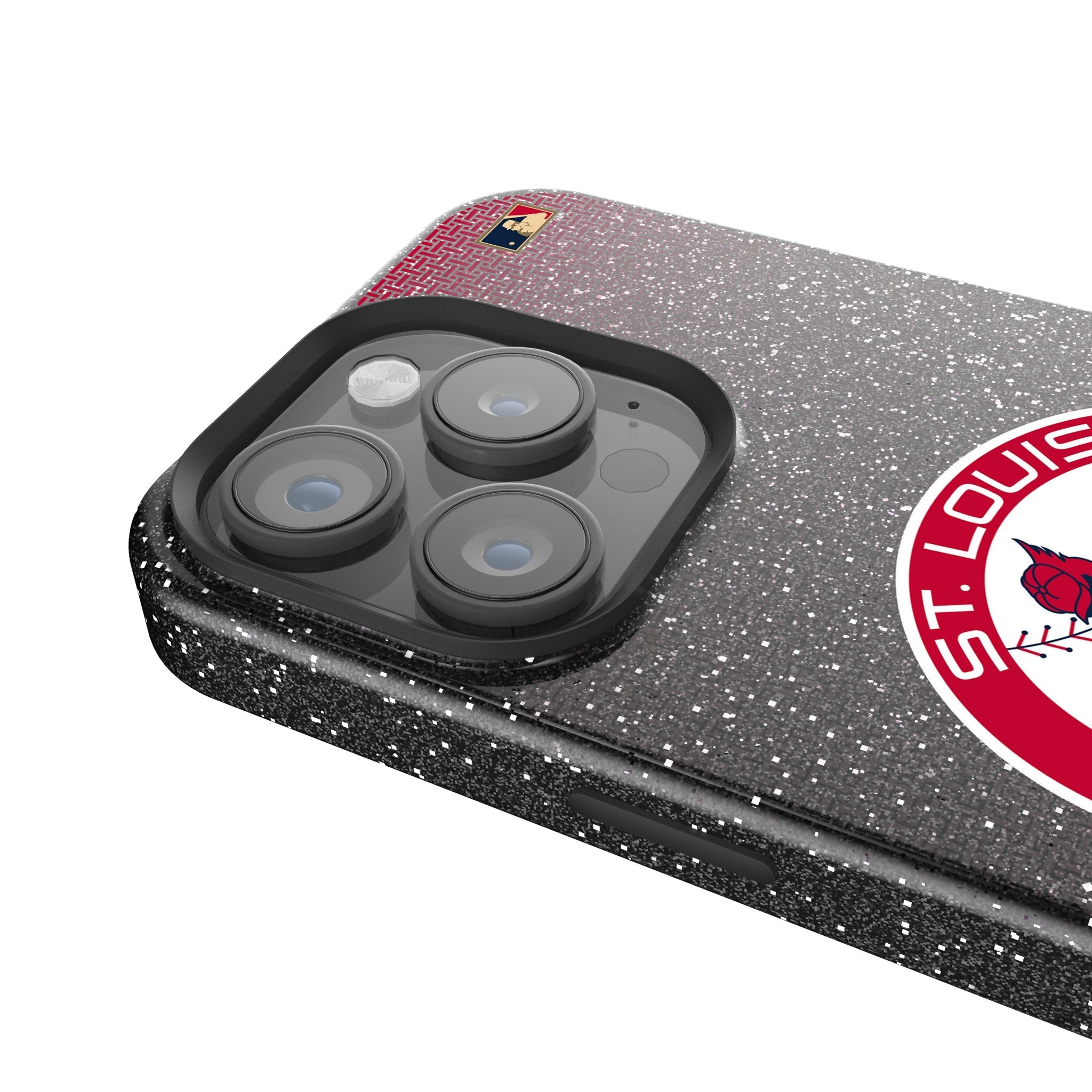 St Louis Cardinals 1966-1997 - Cooperstown Collection Linen Bling Phone Case for Apple iPhone 4