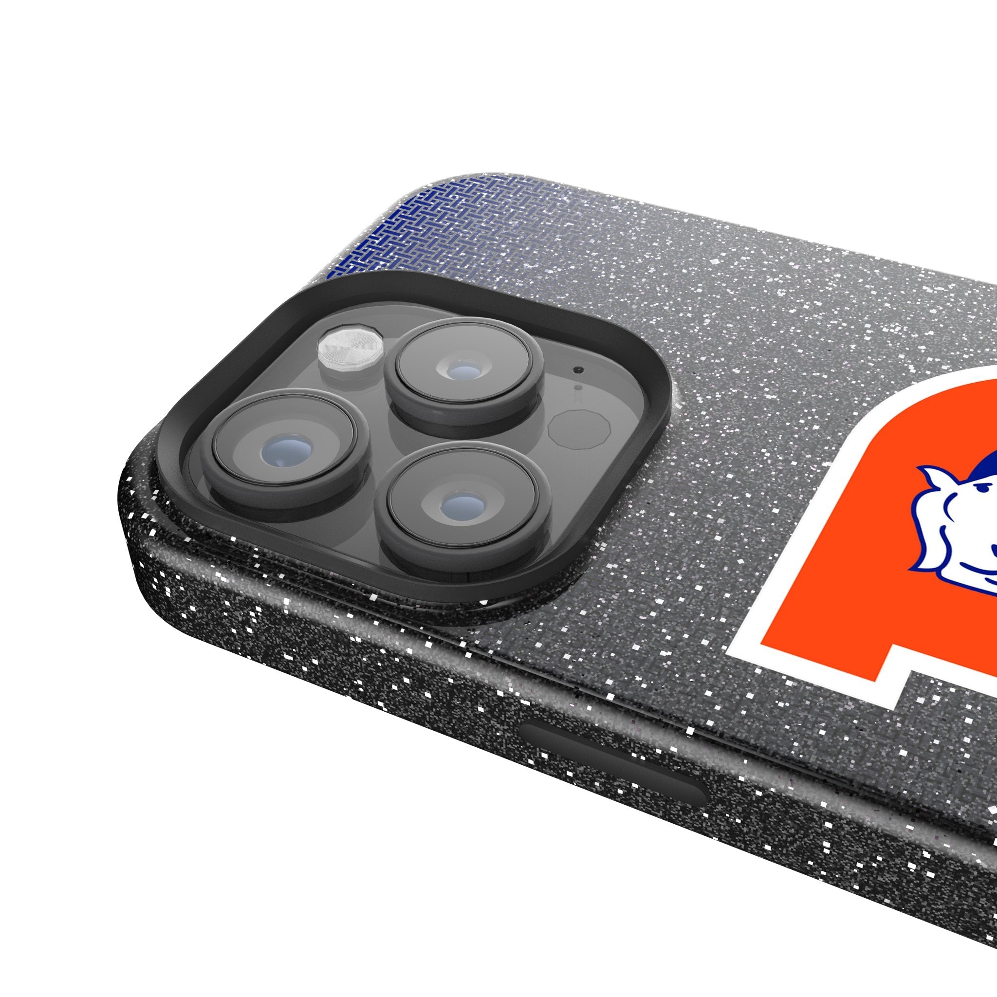 Denver Broncos 1993-1996 Historic Collection Linen Bling Phone Case for Apple iPhone 4