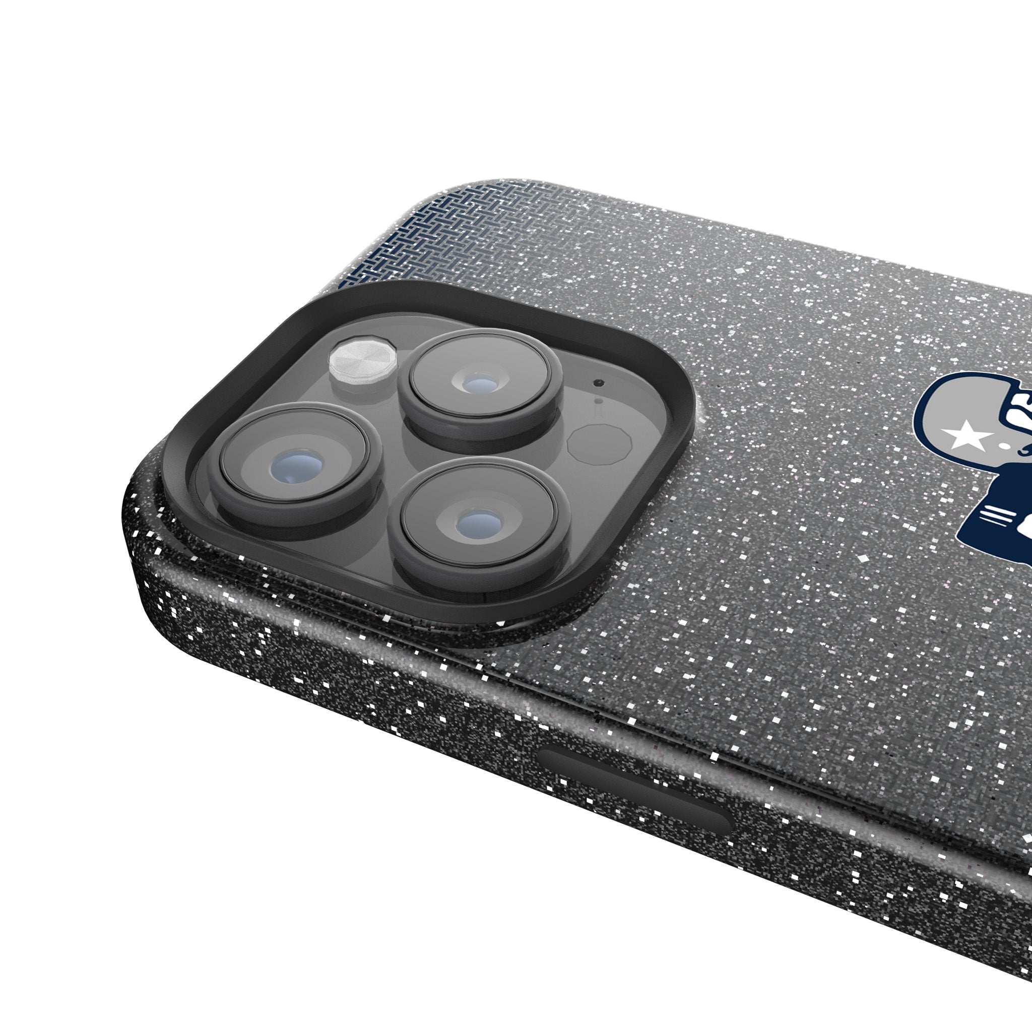 Dallas Cowboys 1966-1969 Historic Collection Linen Bling Phone Case for Apple iPhone 4