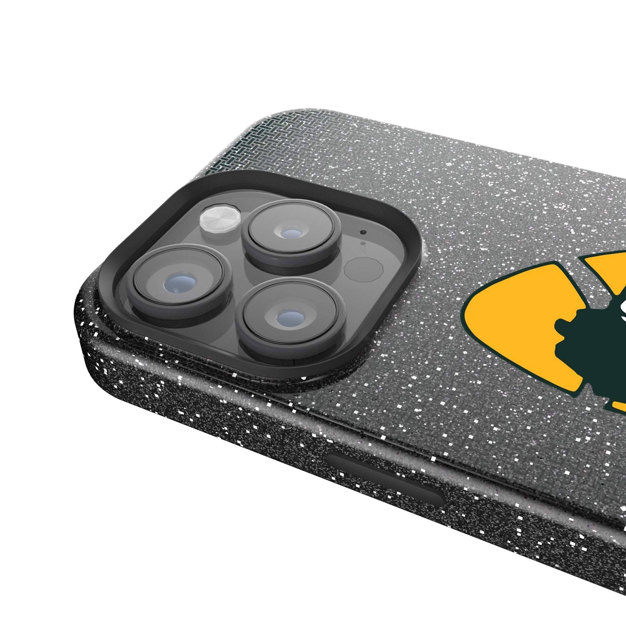 Green Bay Packers Historic Collection Linen Bling Phone Case for Apple iPhone 4