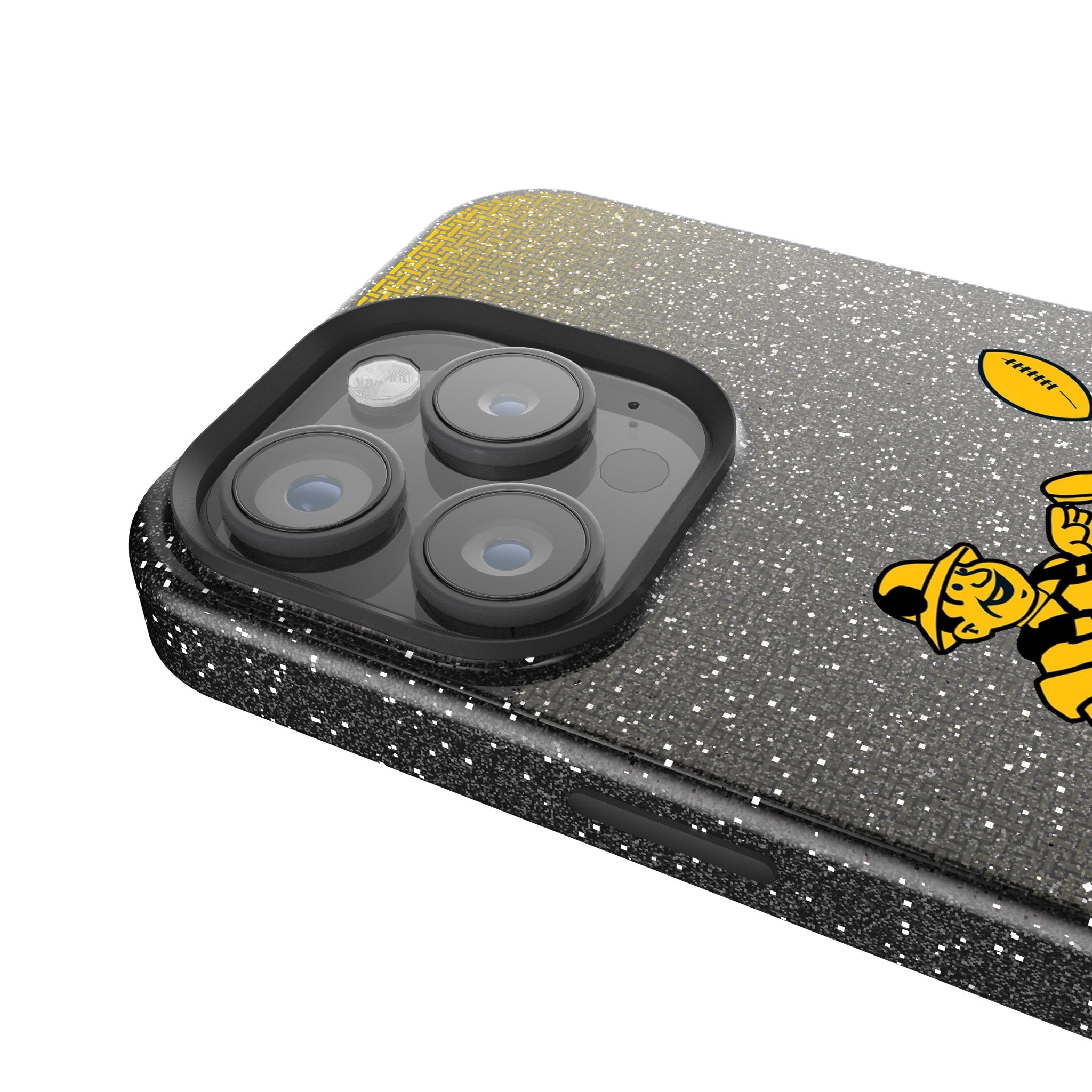 Pittsburgh Steelers 1961 Historic Collection Linen Bling Phone Case for Apple iPhone 4