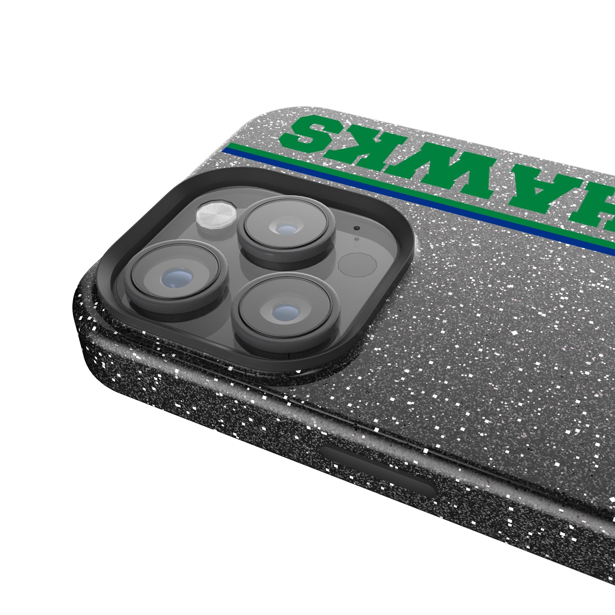 Seattle Seahawks Historic Collection Sidebar Bling Phone Case 4