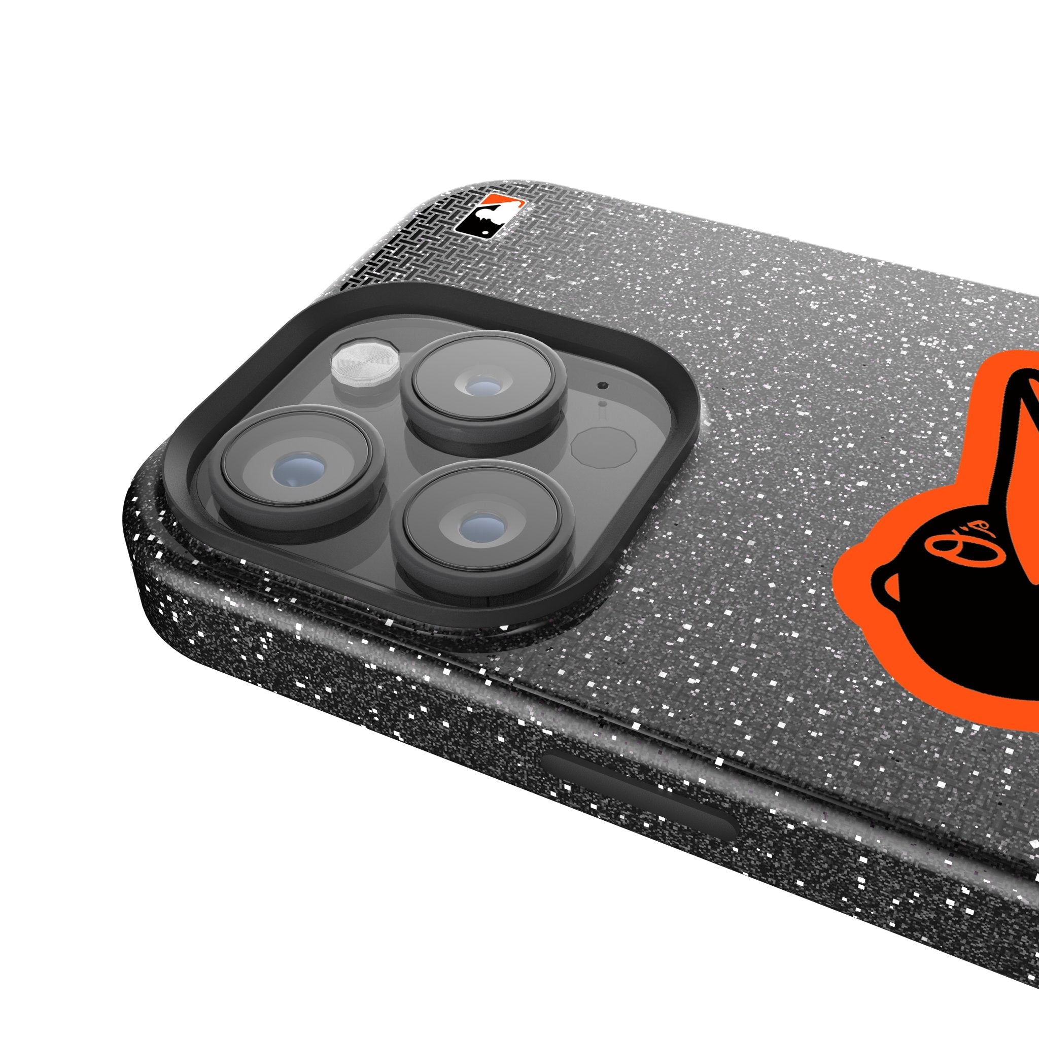 Baltimore Orioles Linen Bling Phone Case for Apple iPhone 4