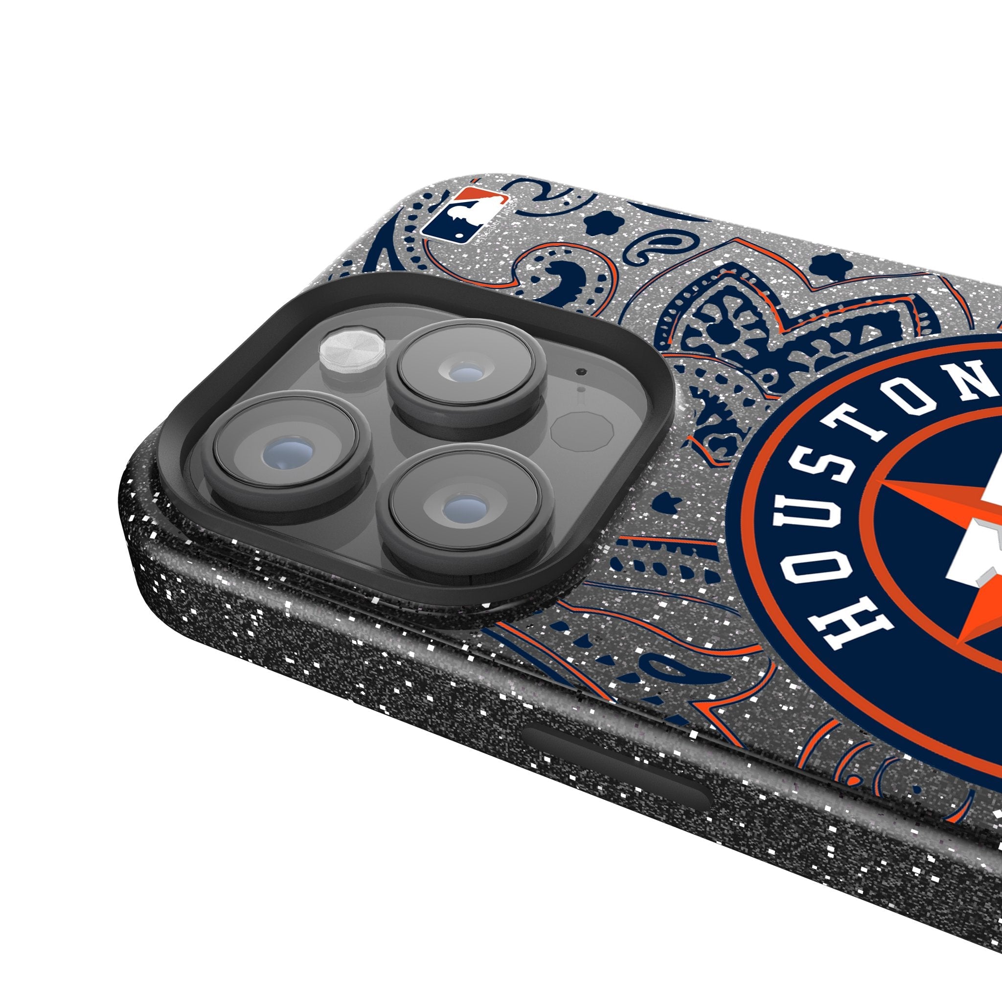 Houston Astros Paisley Bling Phone Case 4