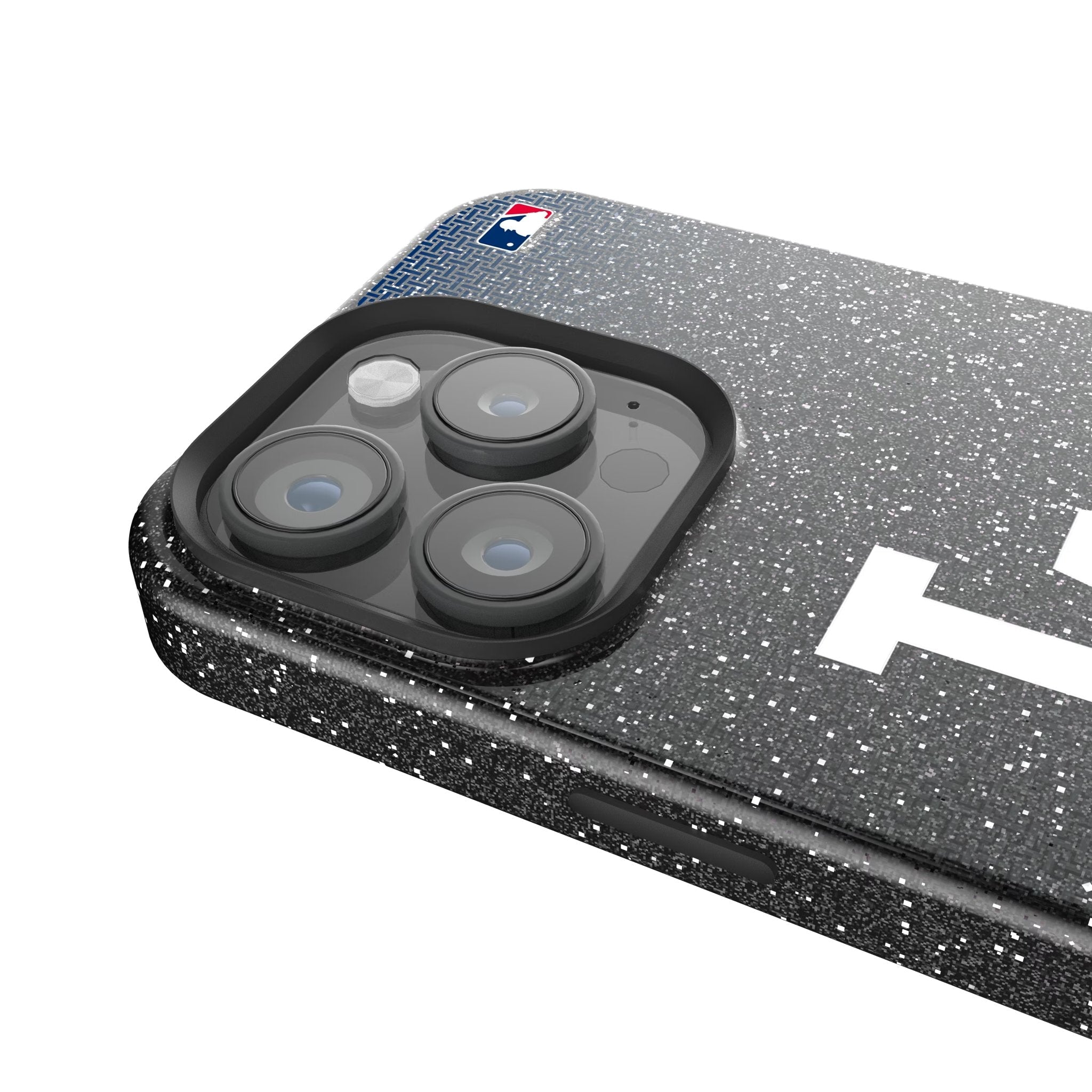LA Dodgers Linen Bling Phone Case for Apple iPhone 4