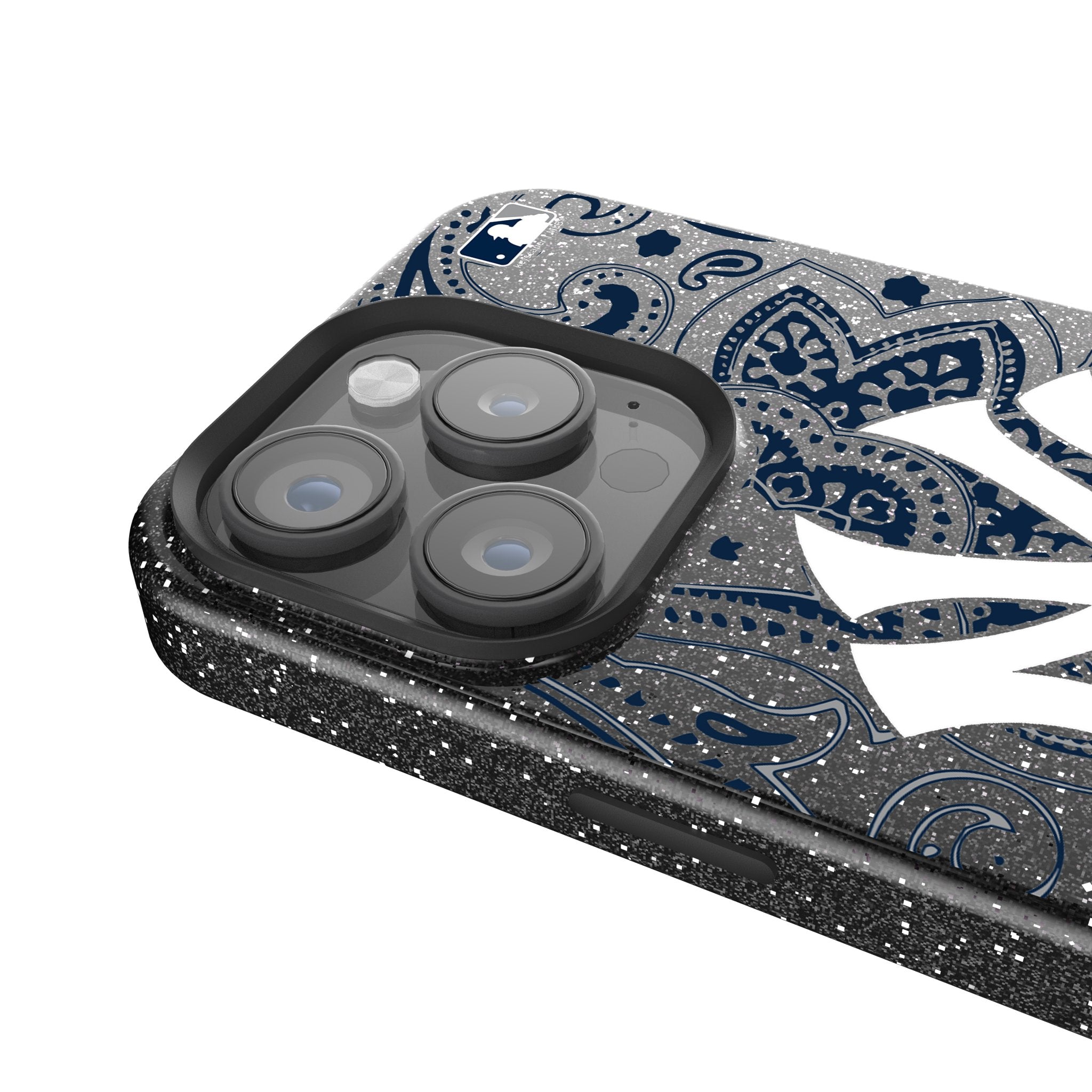 New York Yankees Paisley Bling Phone Case 4