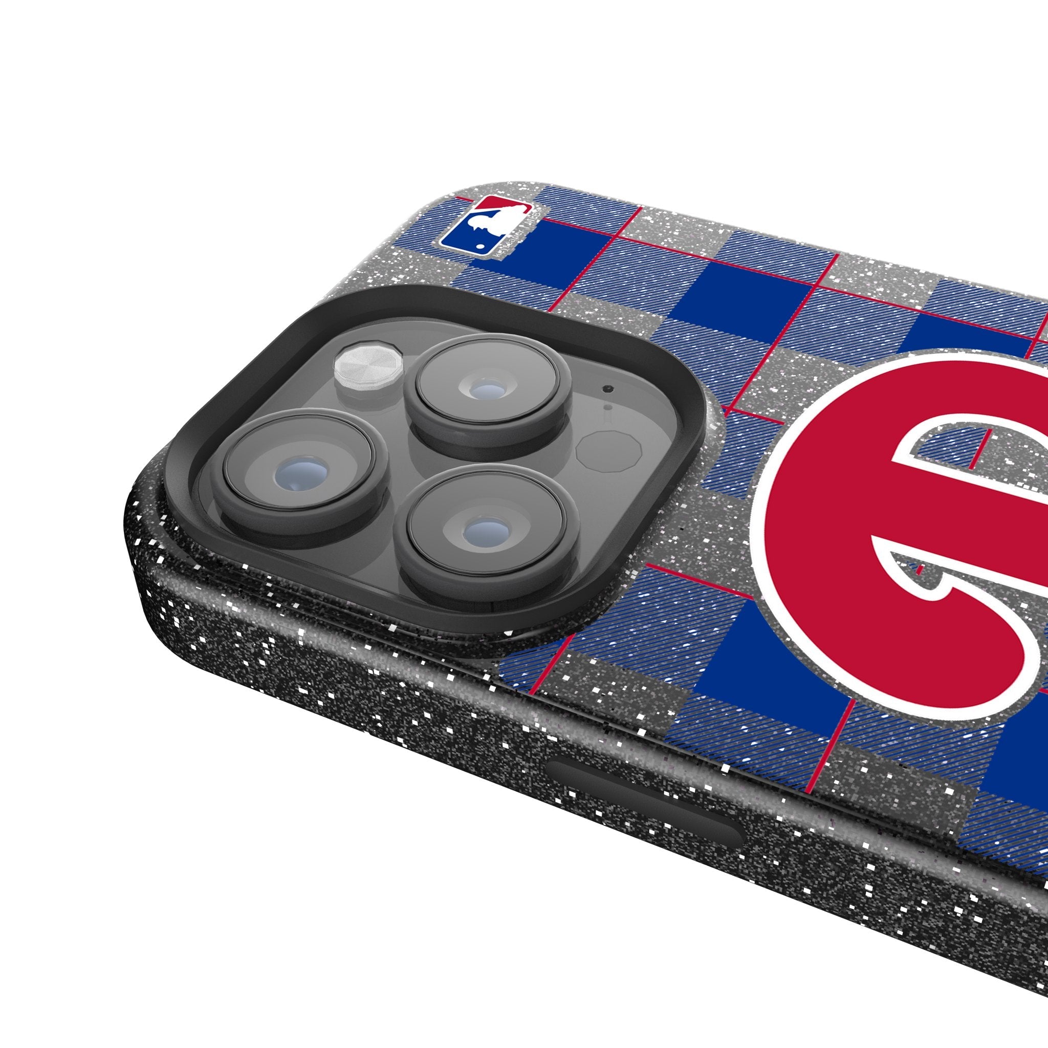 Philadelphia Phillies Plaid Bling Phone Case 4