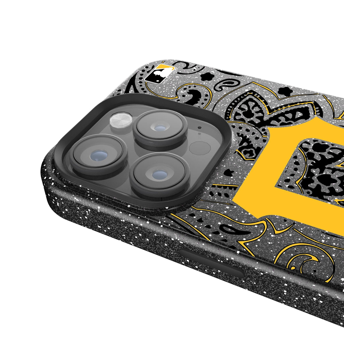 Pittsburgh Pirates Paisley Bling Phone Case 4