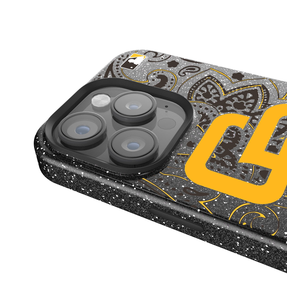 San Diego Padres Paisley Bling Phone Case 4