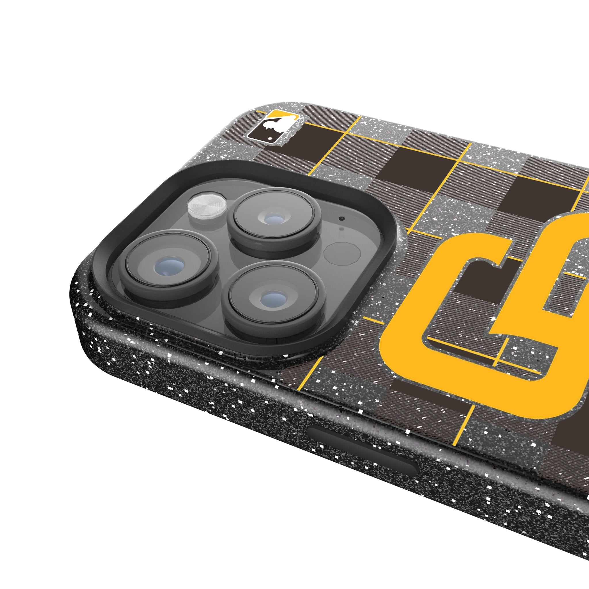 San Diego Padres Plaid Bling Phone Case 4