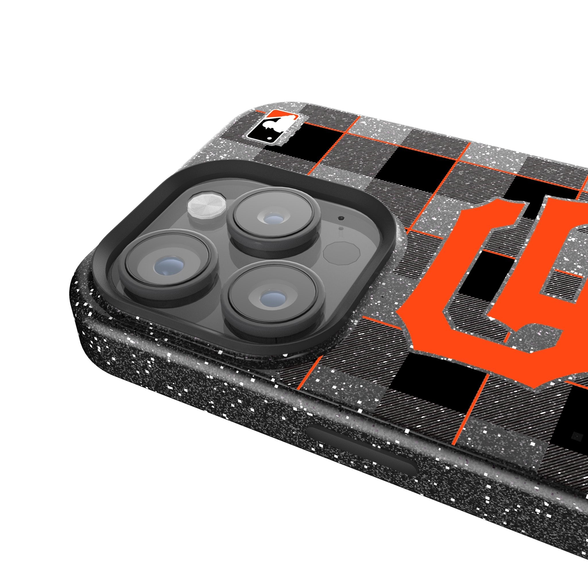 San Francisco Giants Plaid Bling Phone Case 4