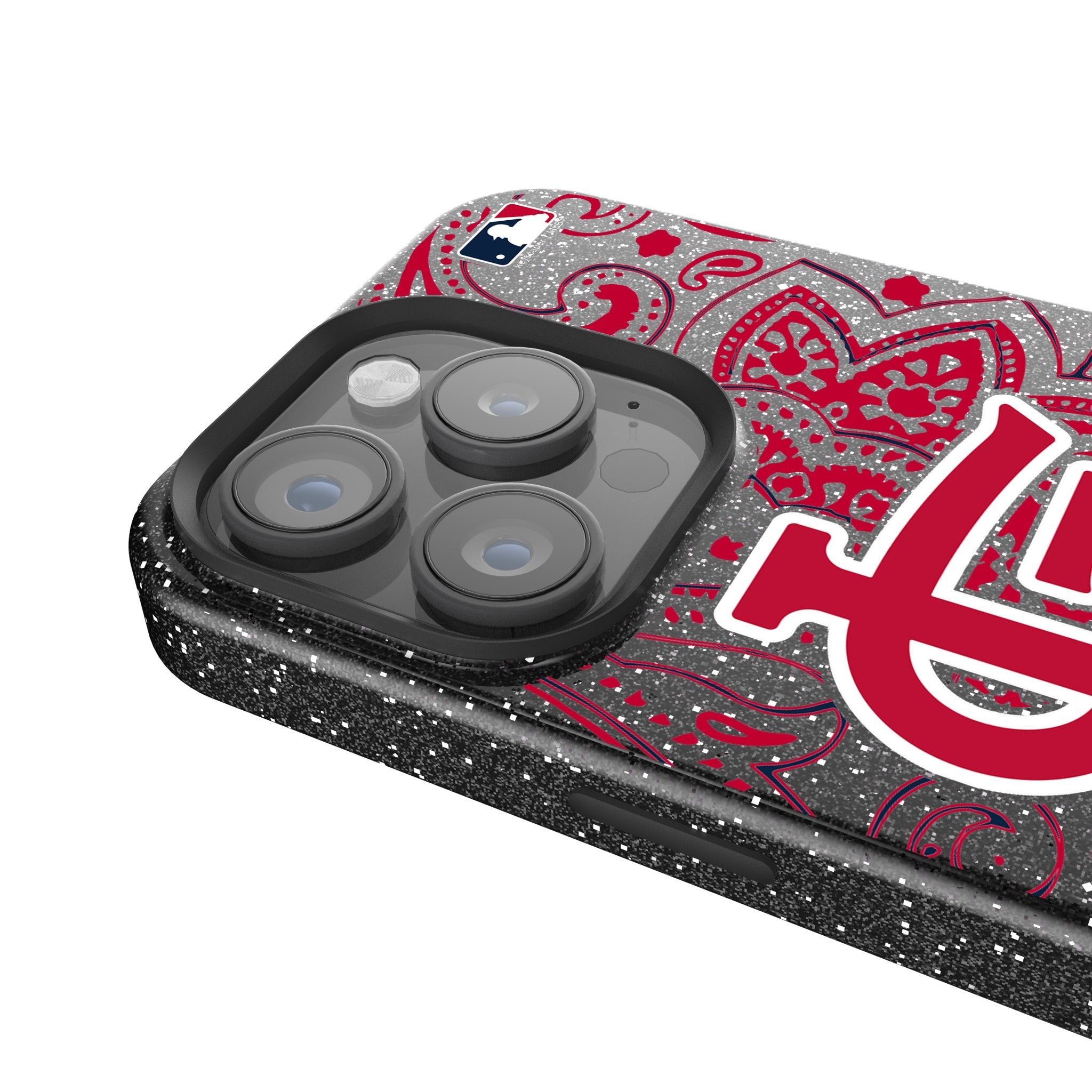 St Louis Cardinals Paisley Bling Phone Case 4