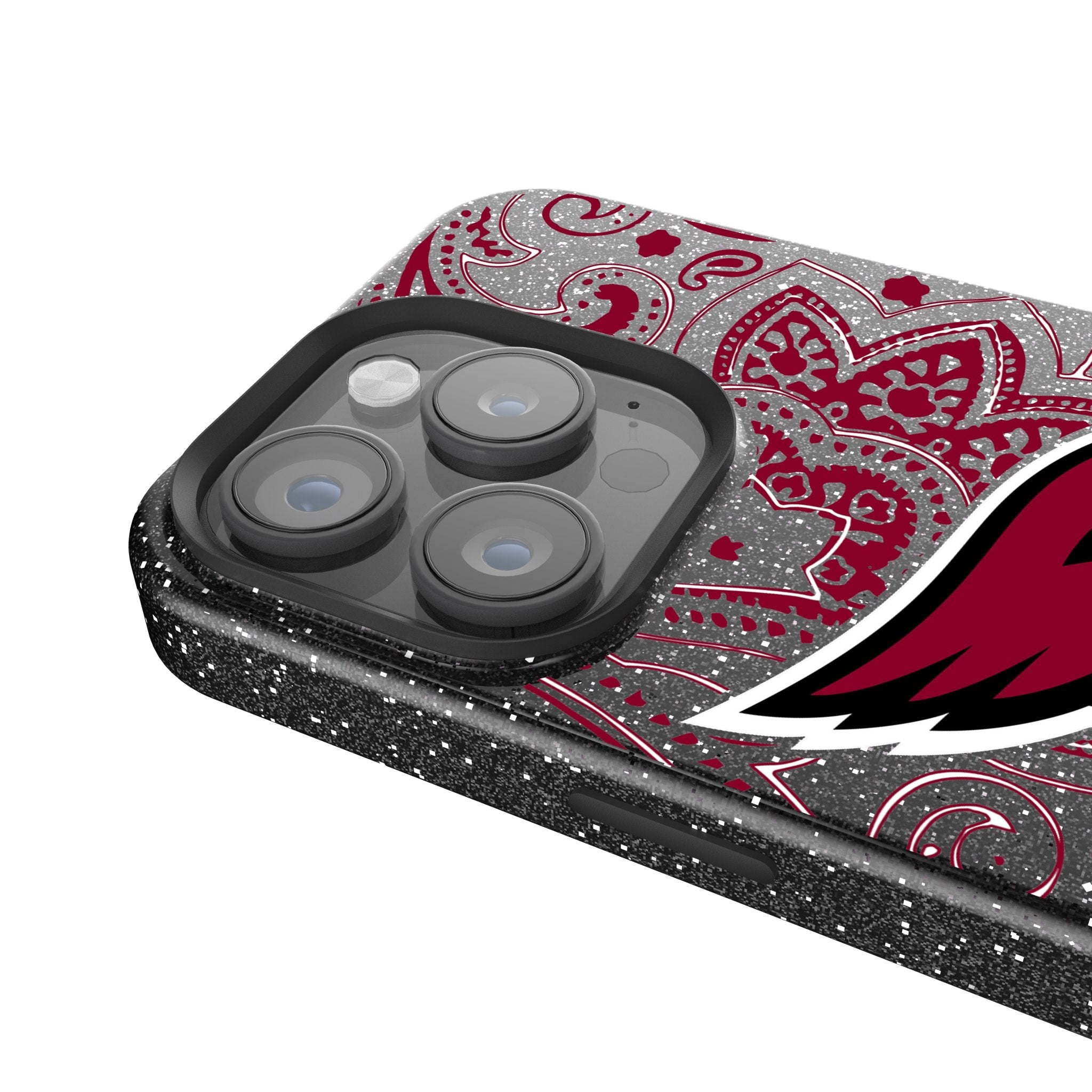 Arizona Cardinals Paisley Bling Phone Case 4