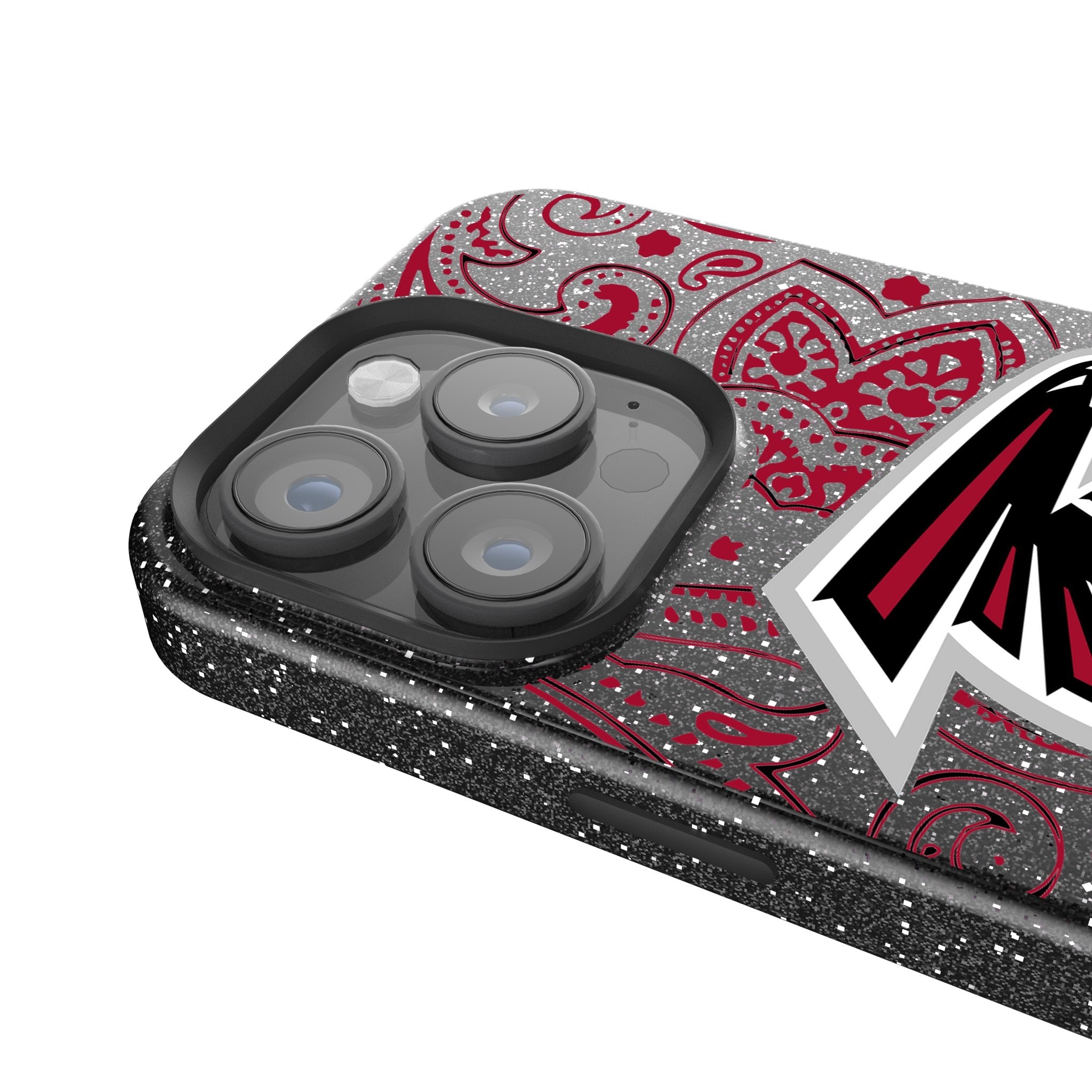 Atlanta Falcons Paisley Bling Phone Case 4