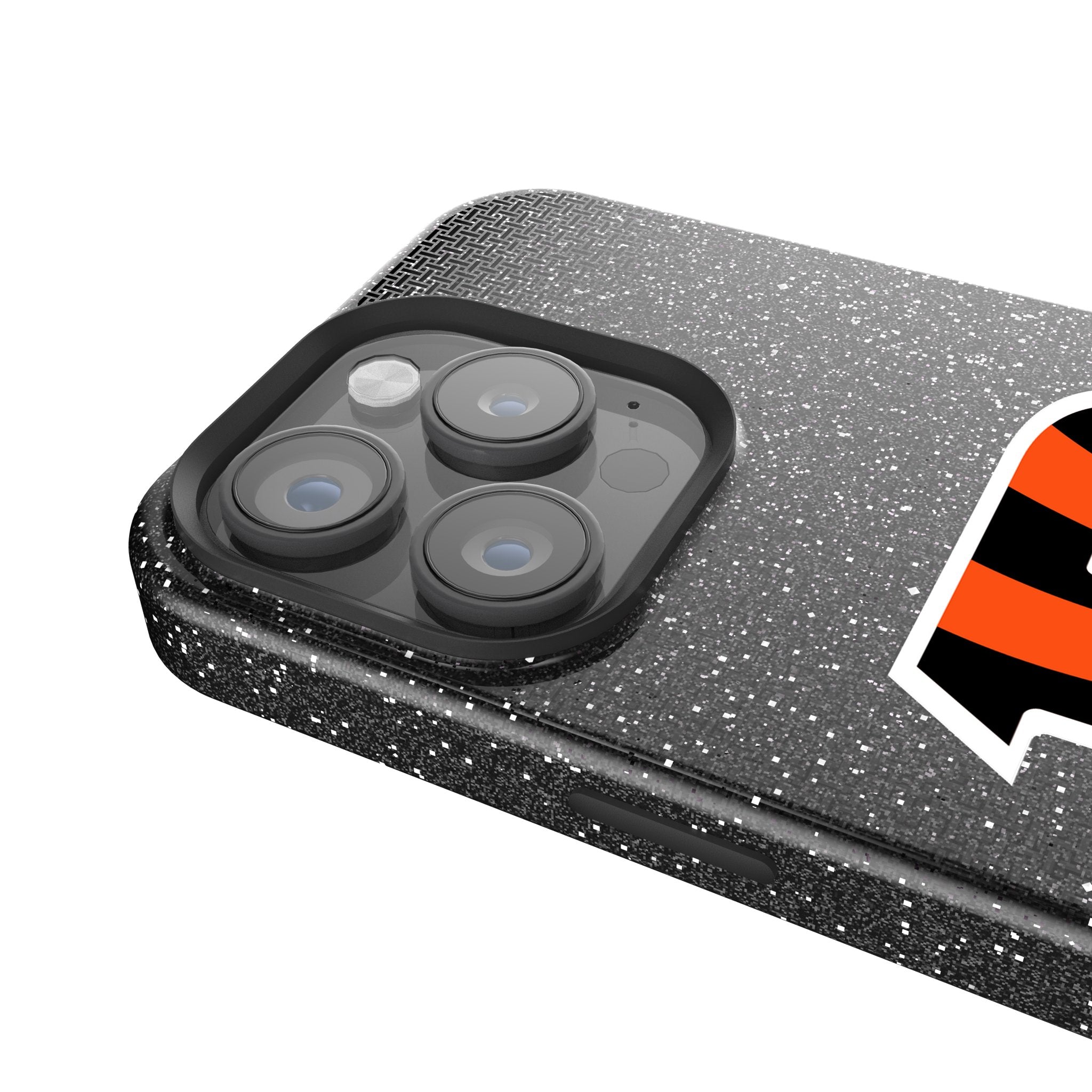 Cincinnati Bengals Linen Bling Phone Case for Apple iPhone 4