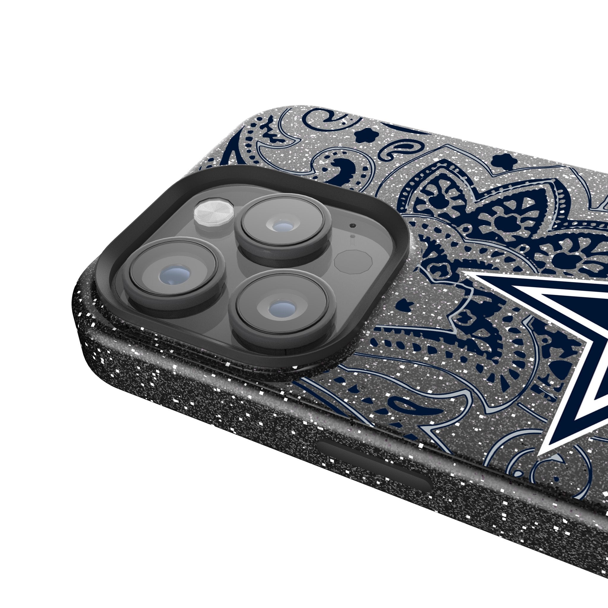 Dallas Cowboys Paisley Bling Phone Case 4