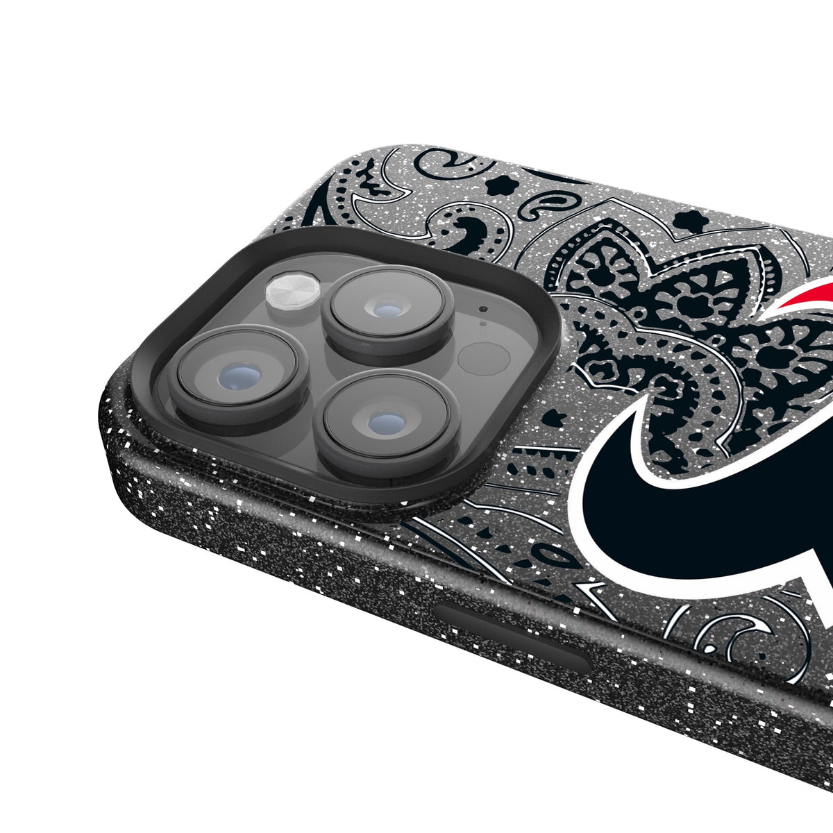 Houston Texans Paisley Bling Phone Case 4