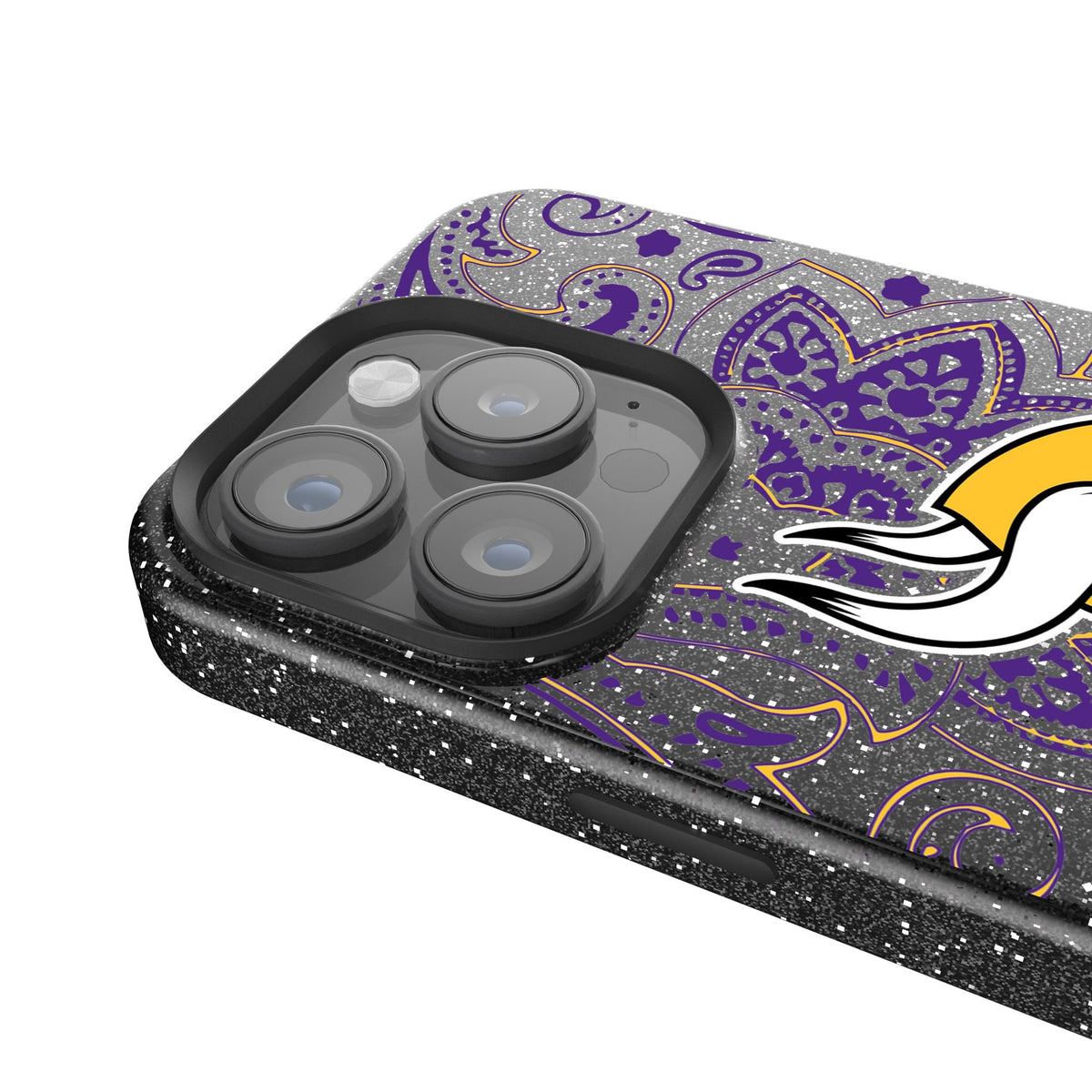 Minnesota Vikings Paisley Bling Phone Case 4