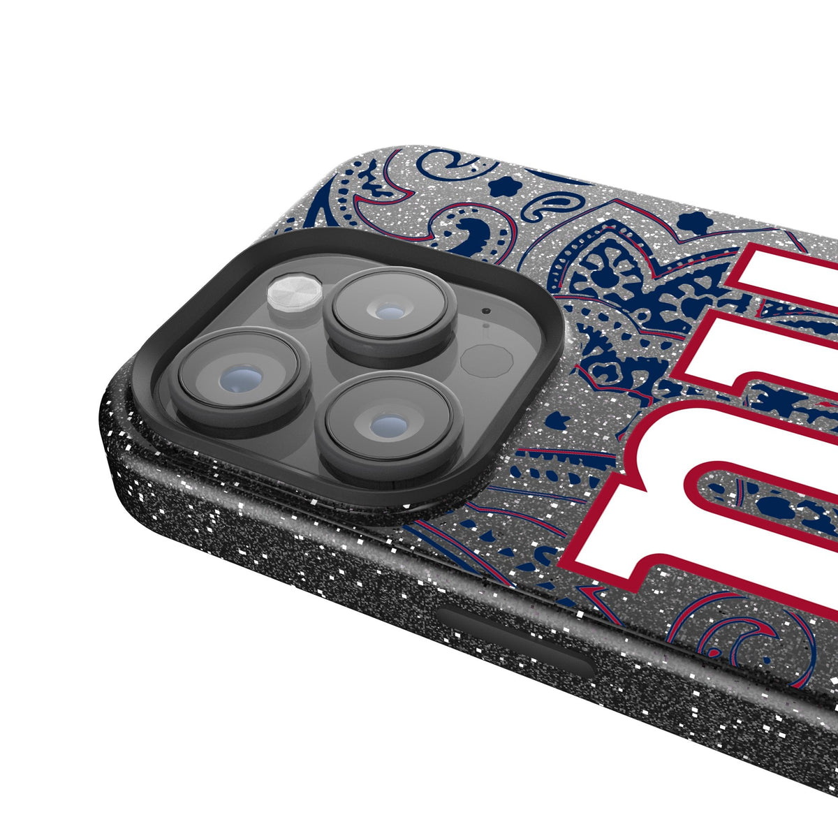 New York Giants Paisley Bling Phone Case 4