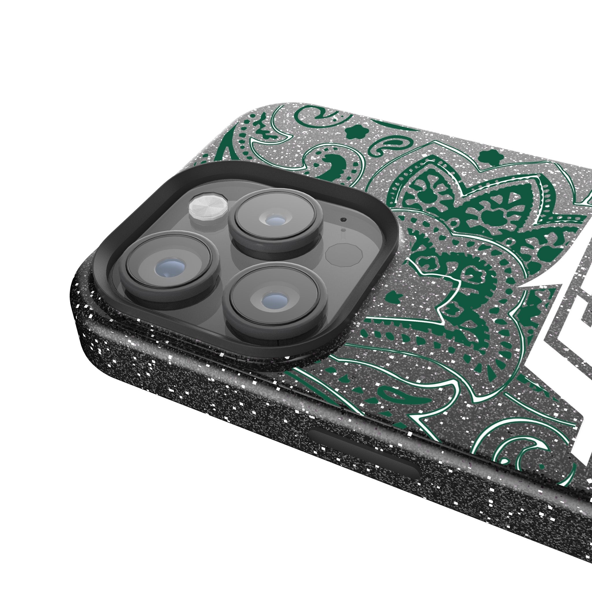 New York Jets Paisley Bling Phone Case 4