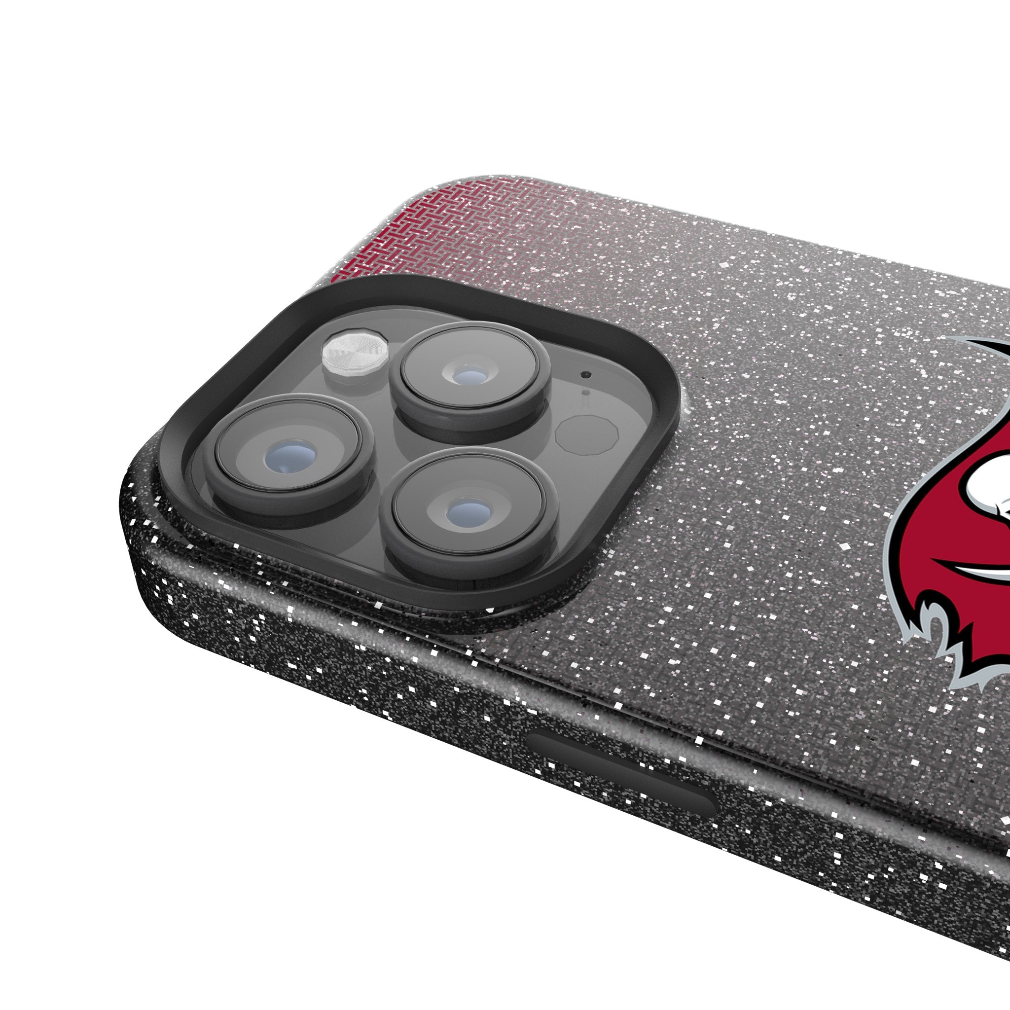 Tampa Bay Buccaneers Linen Bling Phone Case for Apple iPhone 4
