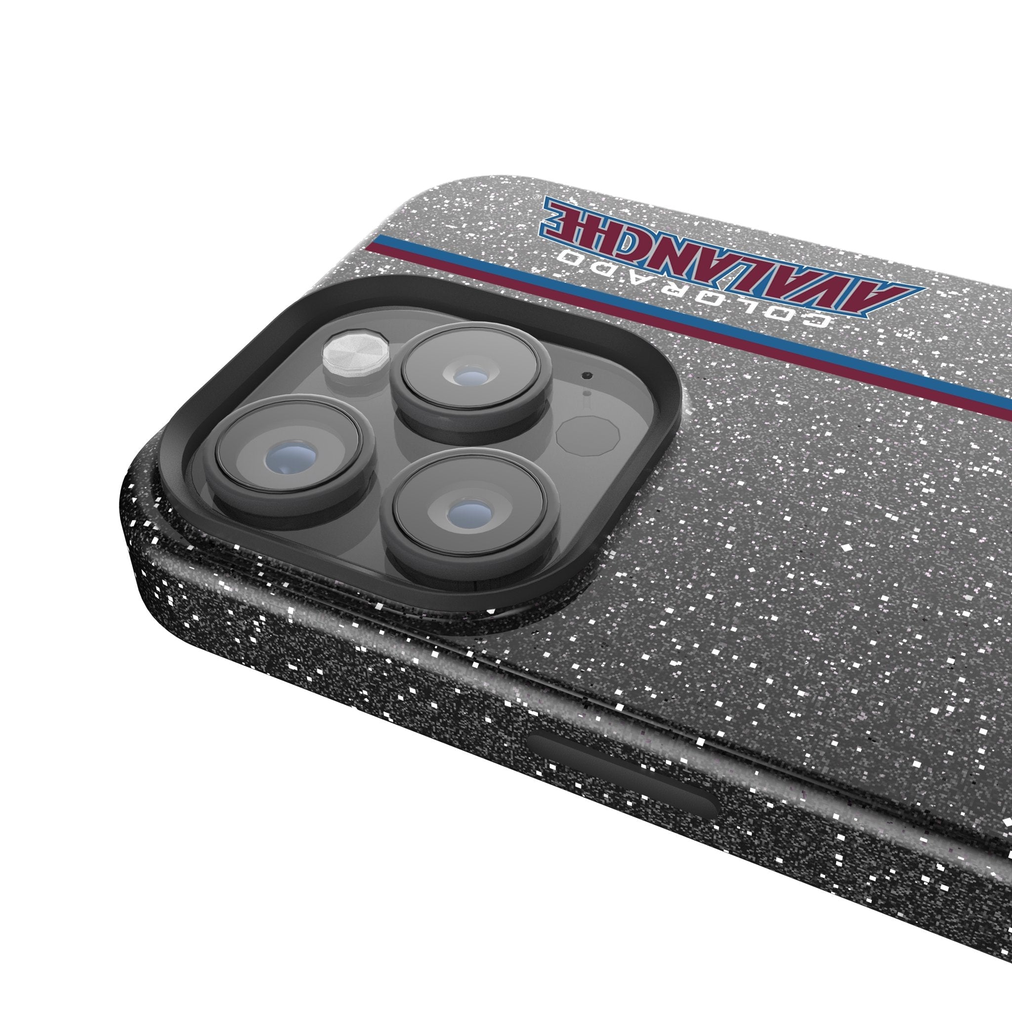 Colorado Avalanche Sidebar Bling Phone Case 4