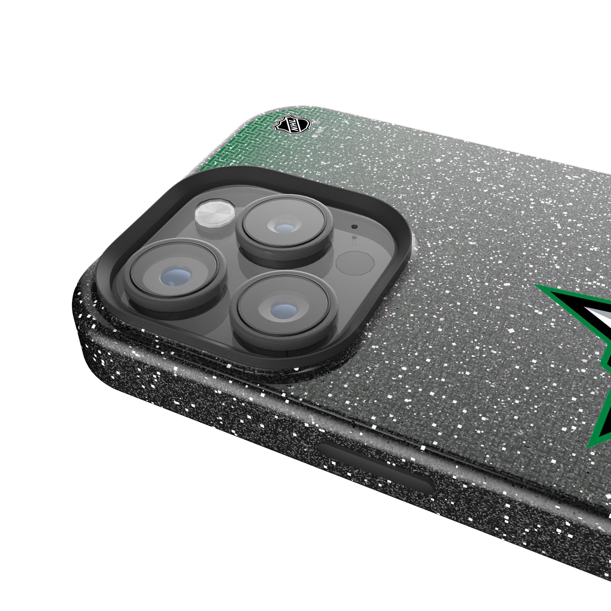 Dallas Stars Linen Bling Phone Case for Apple iPhone 4